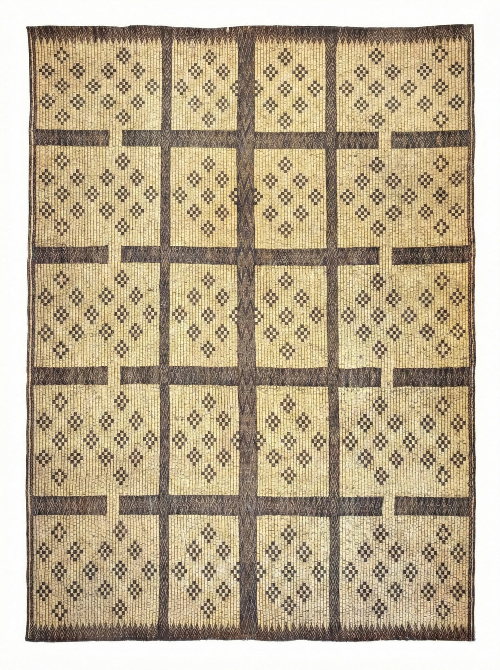 Stuoia di Cuoio e Bambù 500x340cm - S1375