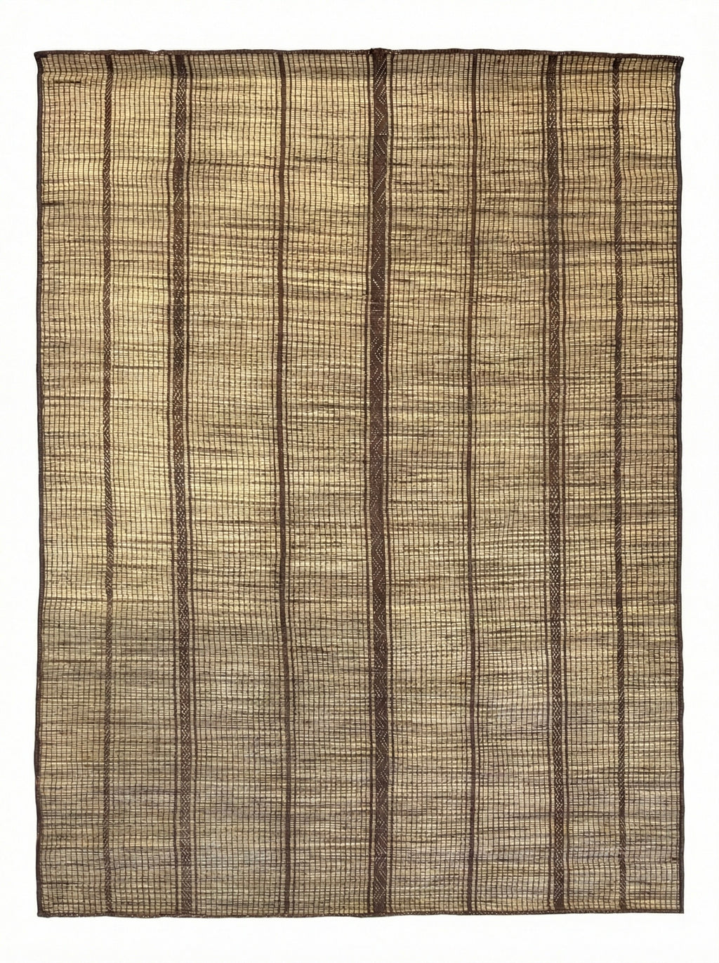 Stuoia di Cuoio e Bambù 335x210cm - S1391