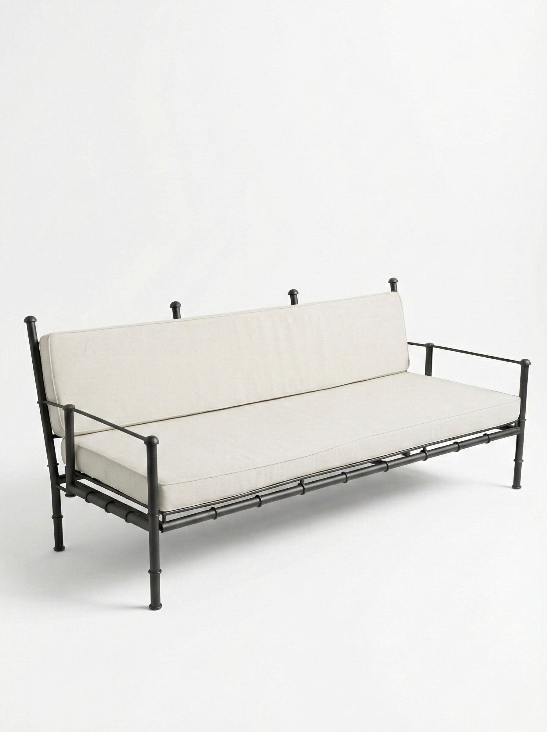 Divano tre posti di ferro "Tamesloht"