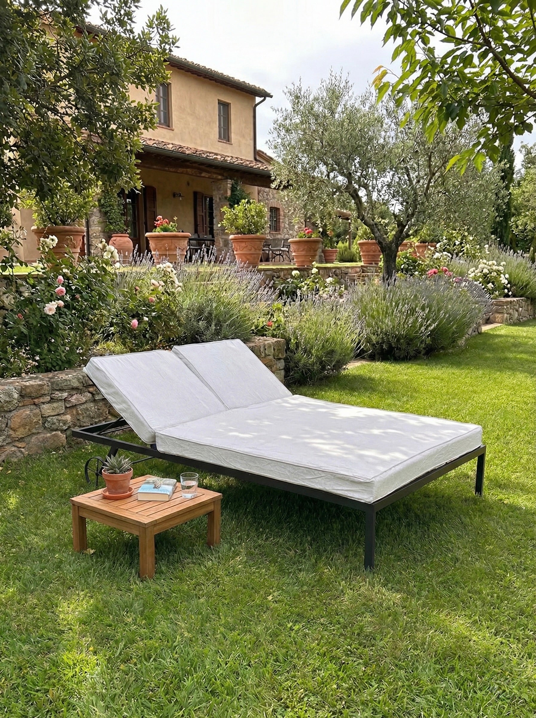 Lettino matrimoniale "Linea"