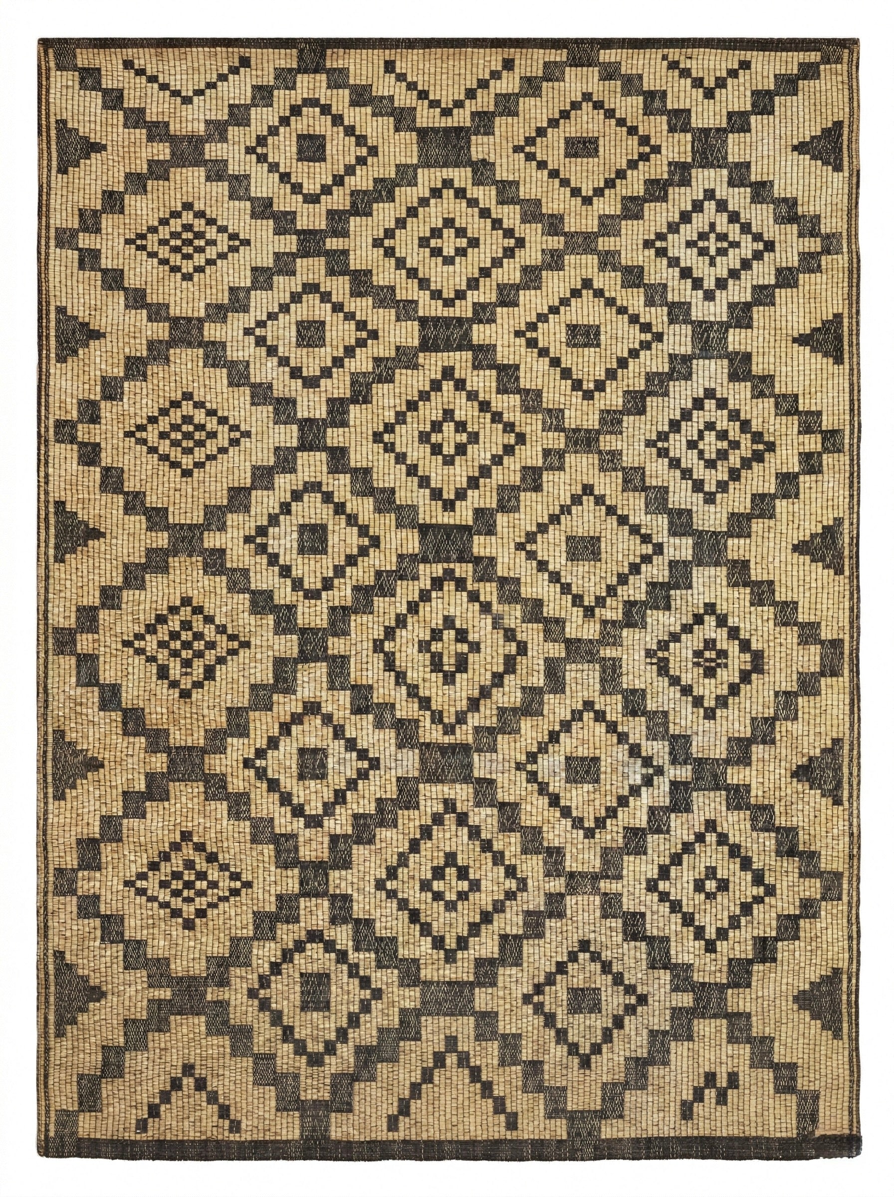 Stuoia di Cuoio e Bambù 525x305cm - S1405