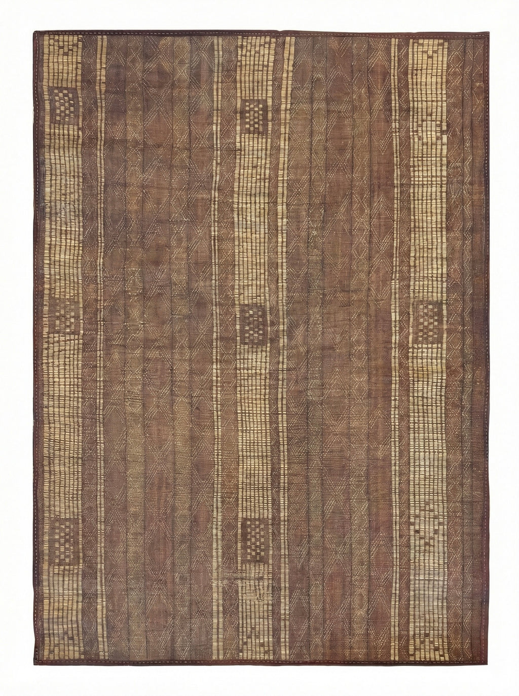 Stuoia di Cuoio e Bambù 265x150cm - S1392