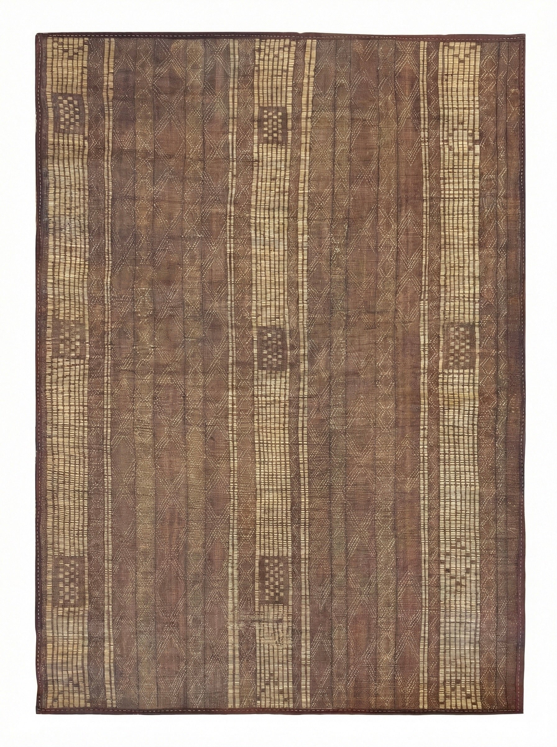 Stuoia di Cuoio e Bambù 265x150cm - S1392