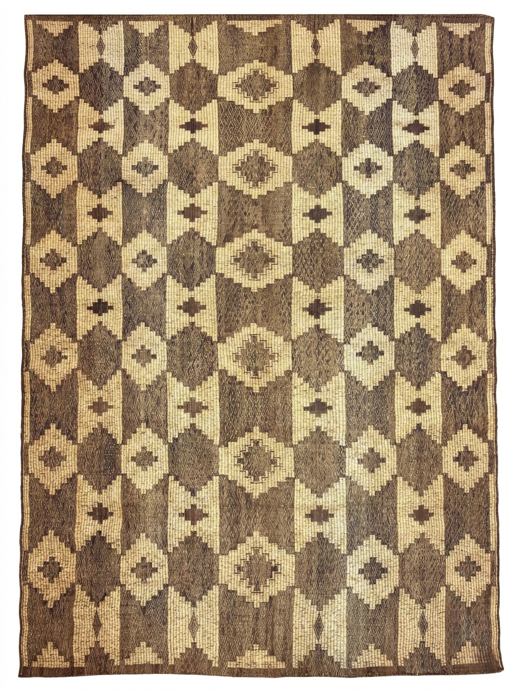 Stuoia di Cuoio e Bambù 460x300cm - S1404