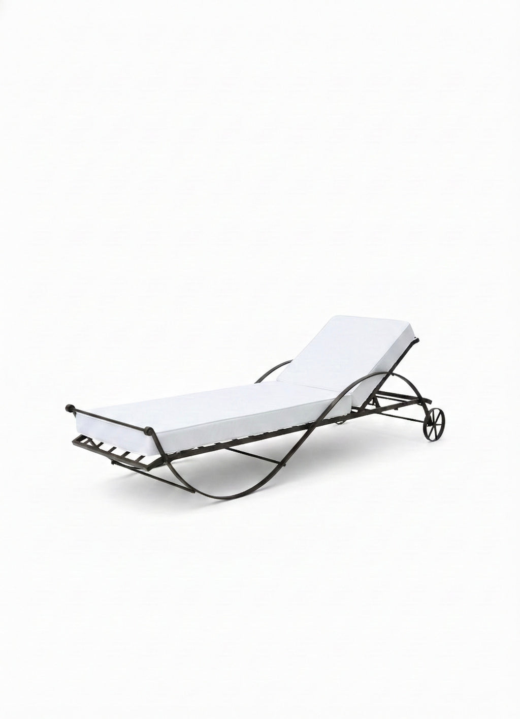 Lettino di ferro "Onda"