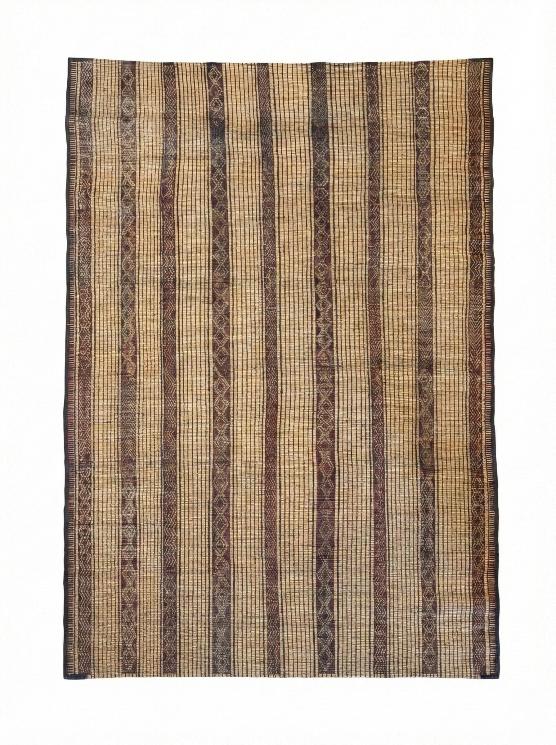 Stuoia di Cuoio e Bambù 300x180cm - S1300