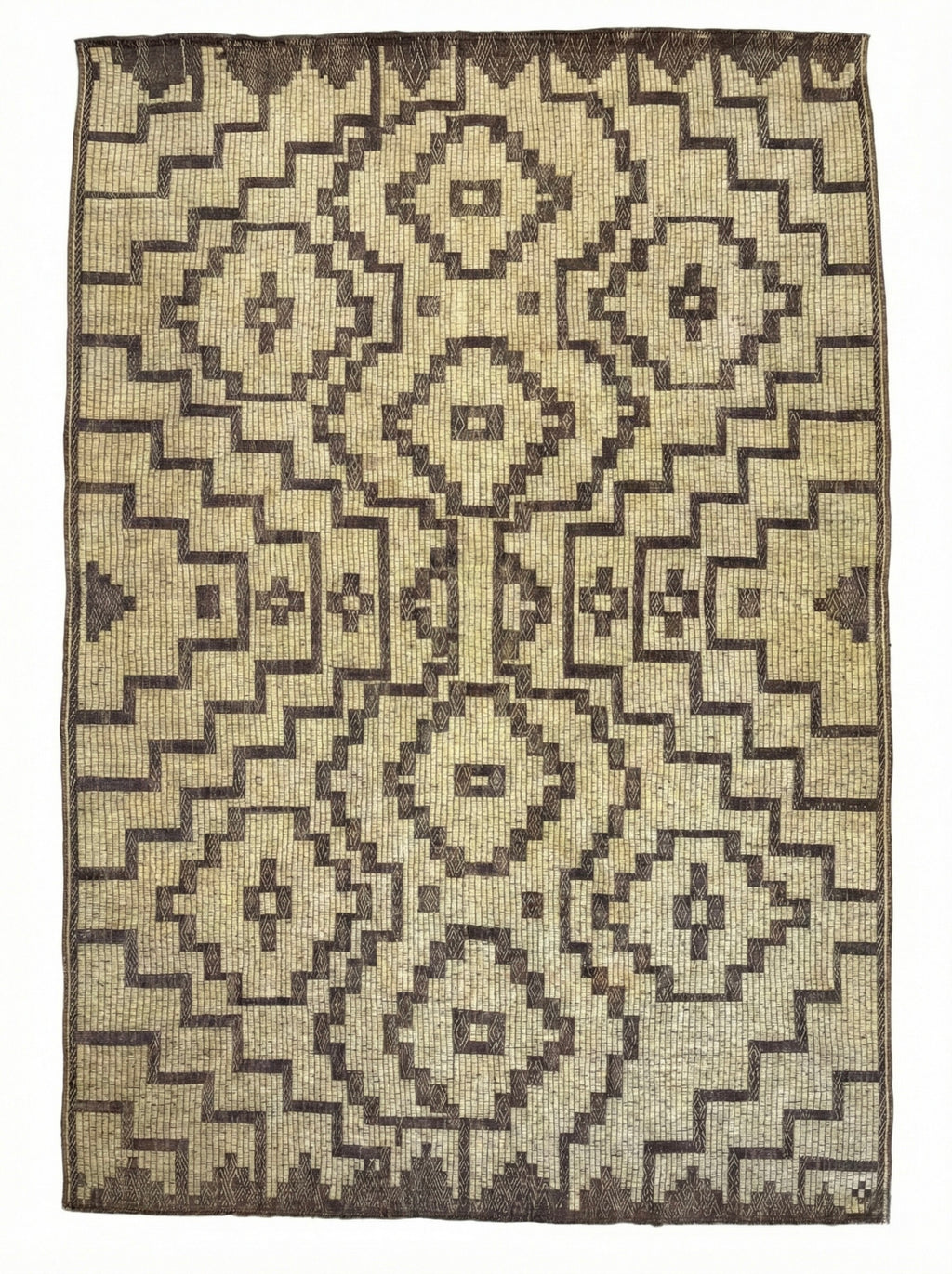 Stuoia di Cuoio e Bambù 500x310cm - S1320