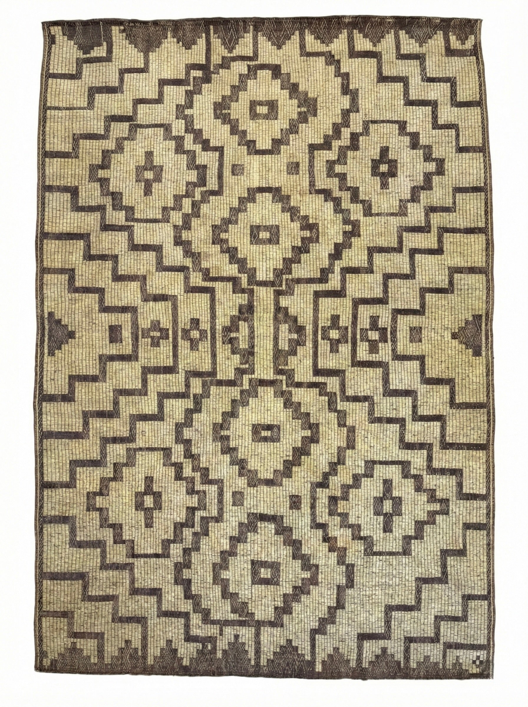 Stuoia di Cuoio e Bambù 500x310cm - S1320