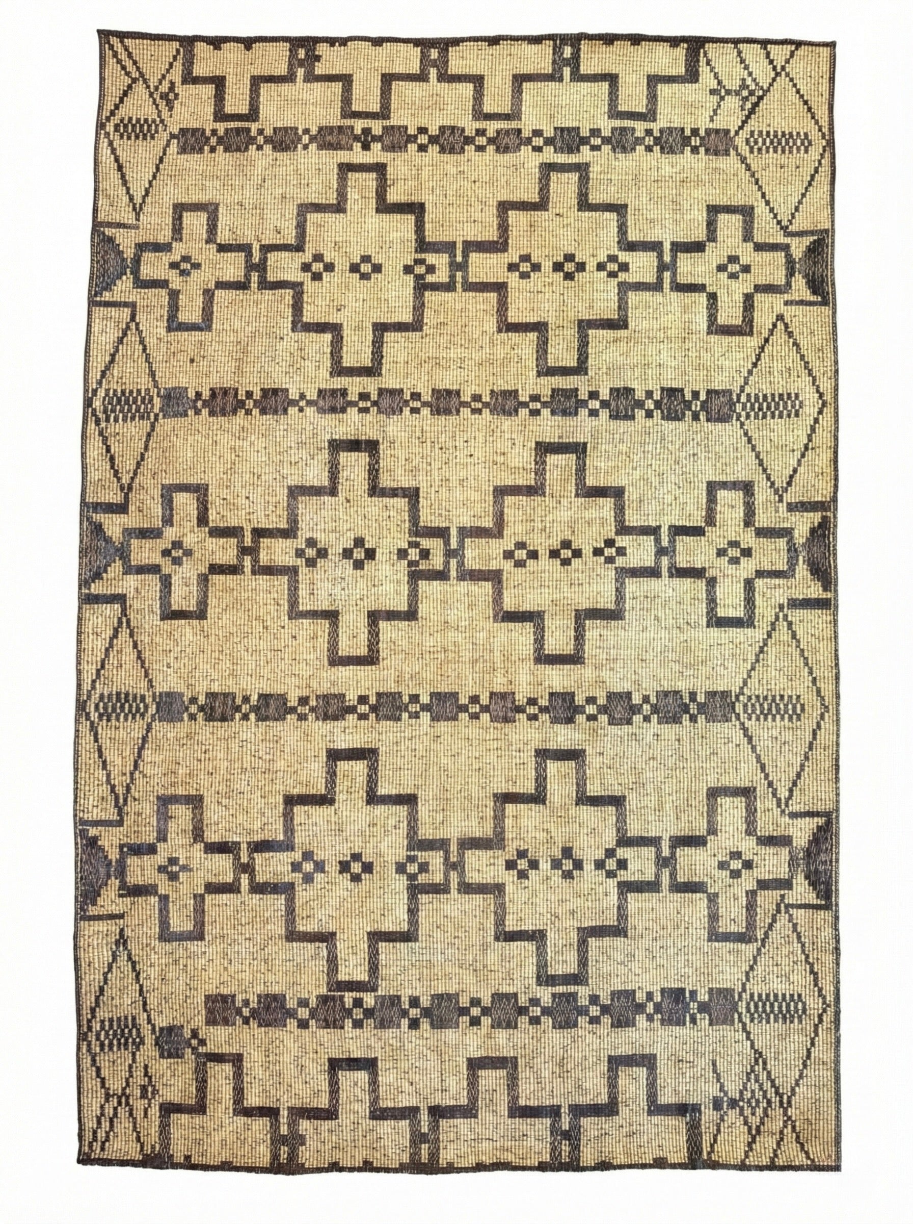 Stuoia di Cuoio e Bambù 500x300cm - S1360