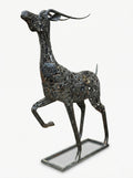 Scultura di ferro "Gazzella"