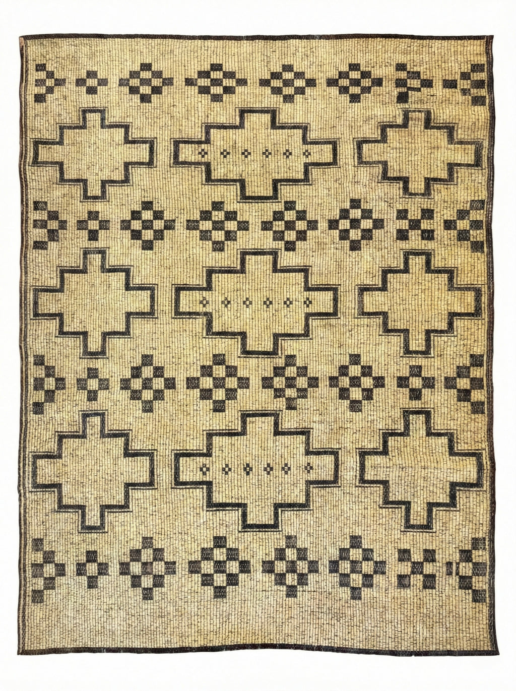 Stuoia di Cuoio e Bambù 450x290cm - S1367