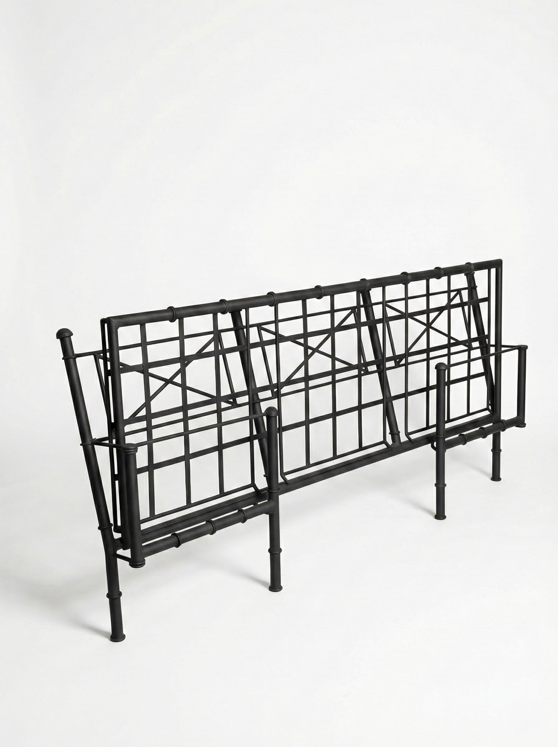 Divano tre posti di ferro "Tamesloht"