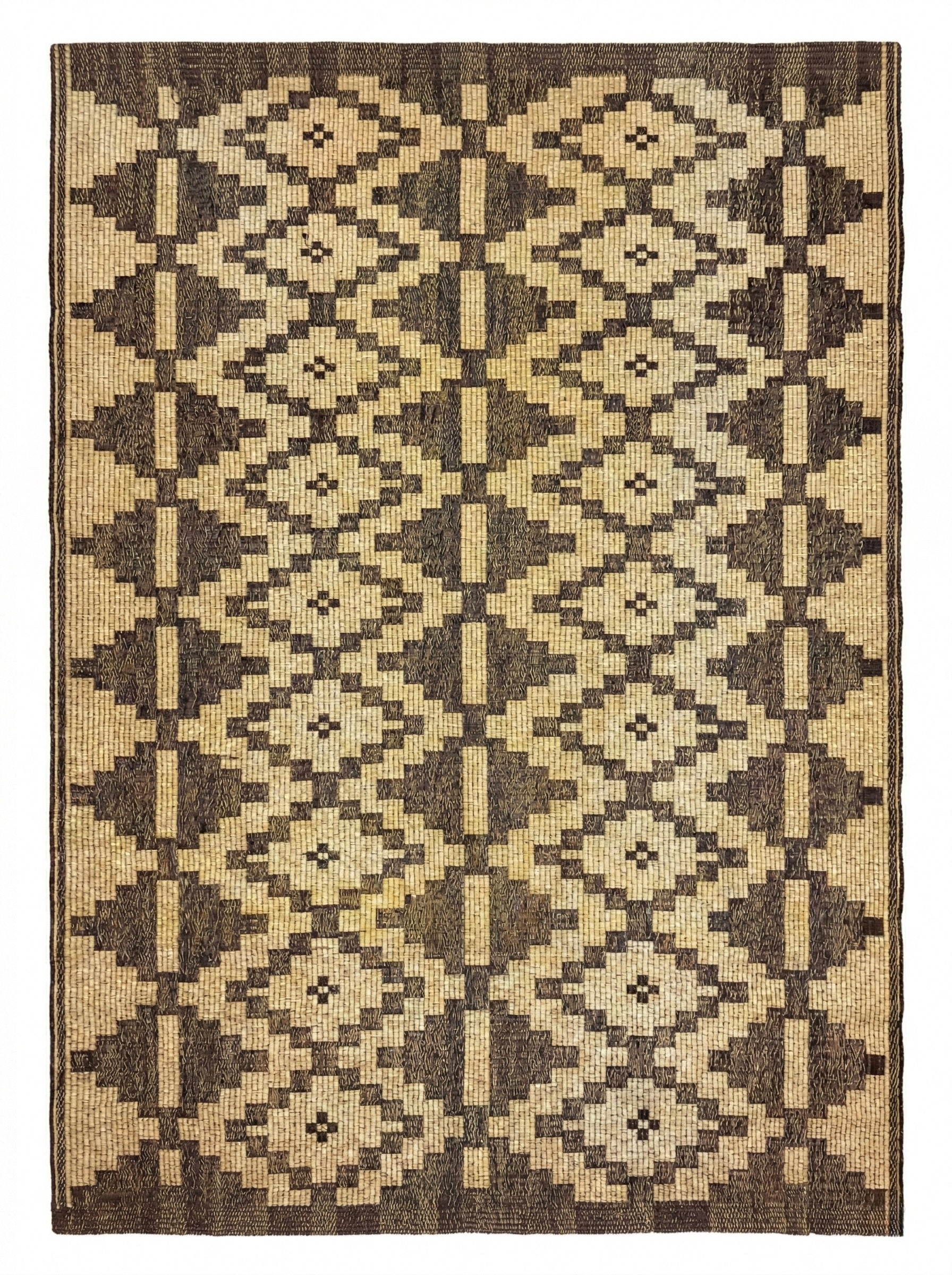 Stuoia di Cuoio e Bambù 510x305cm - S1407