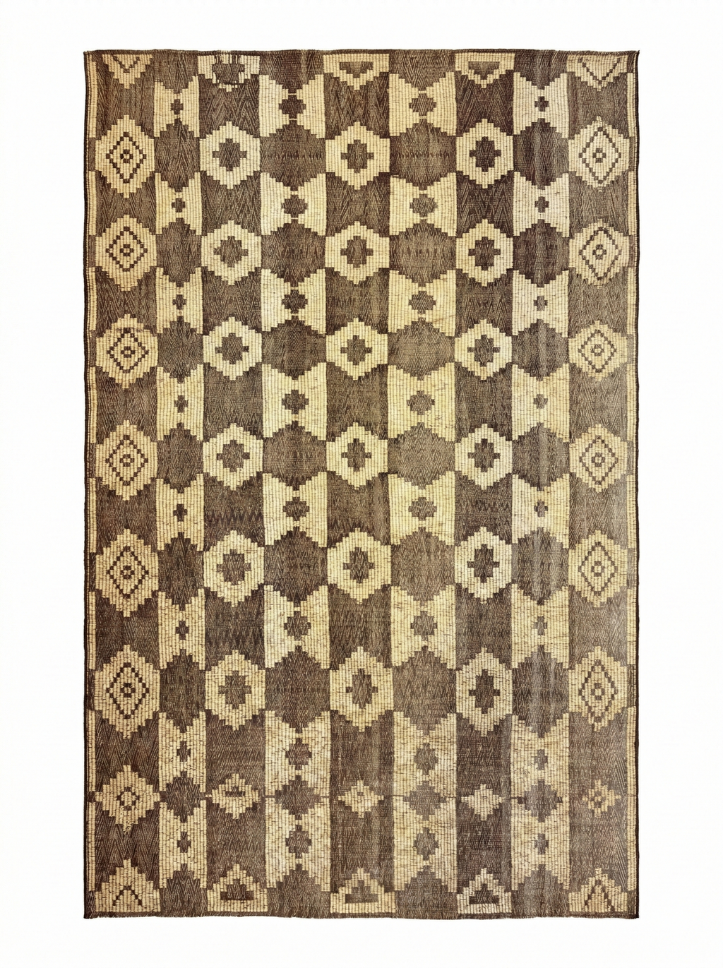 Stuoia di Cuoio e Bambù 465x315cm - S1403