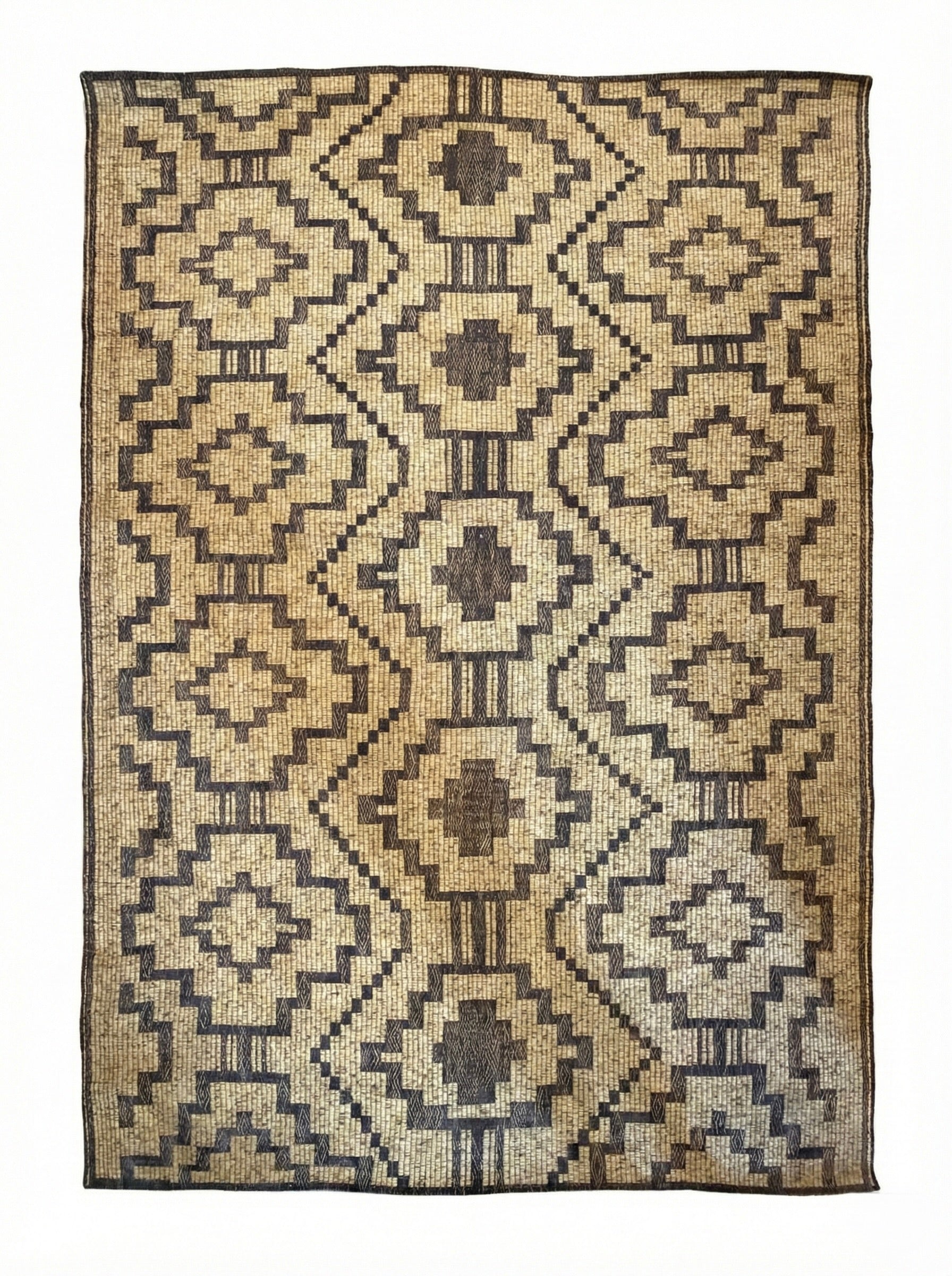 Stuoia di Cuoio e Bambù 500x330cm - S1305