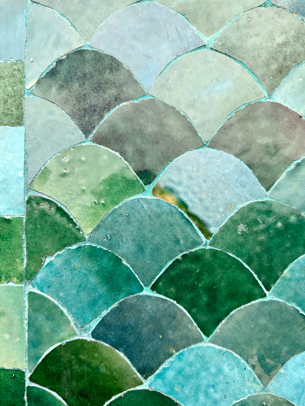 Tavolo mosaico 200x100 cm