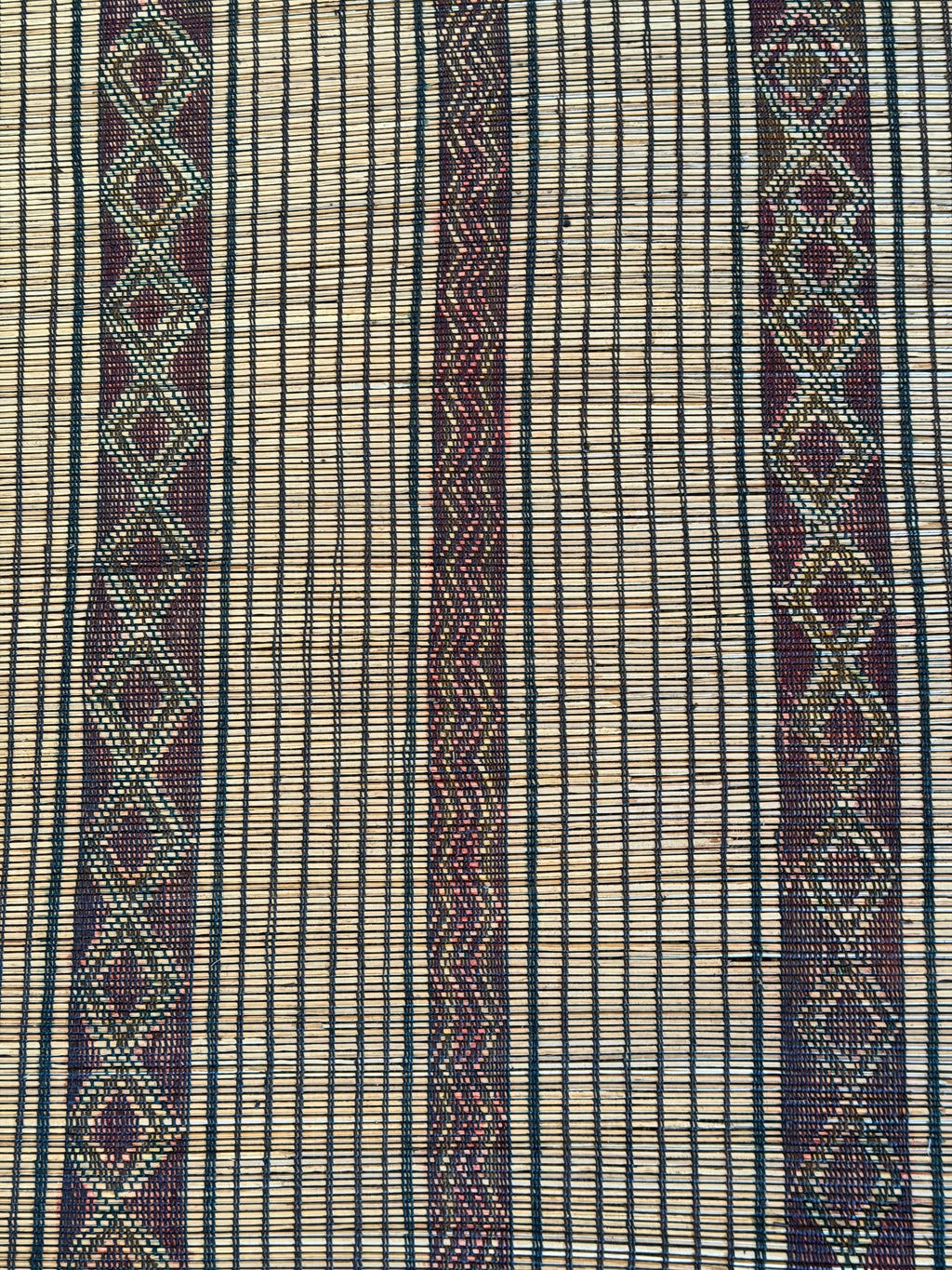 Stuoia di Cuoio e Bambù 300x180cm - S1300