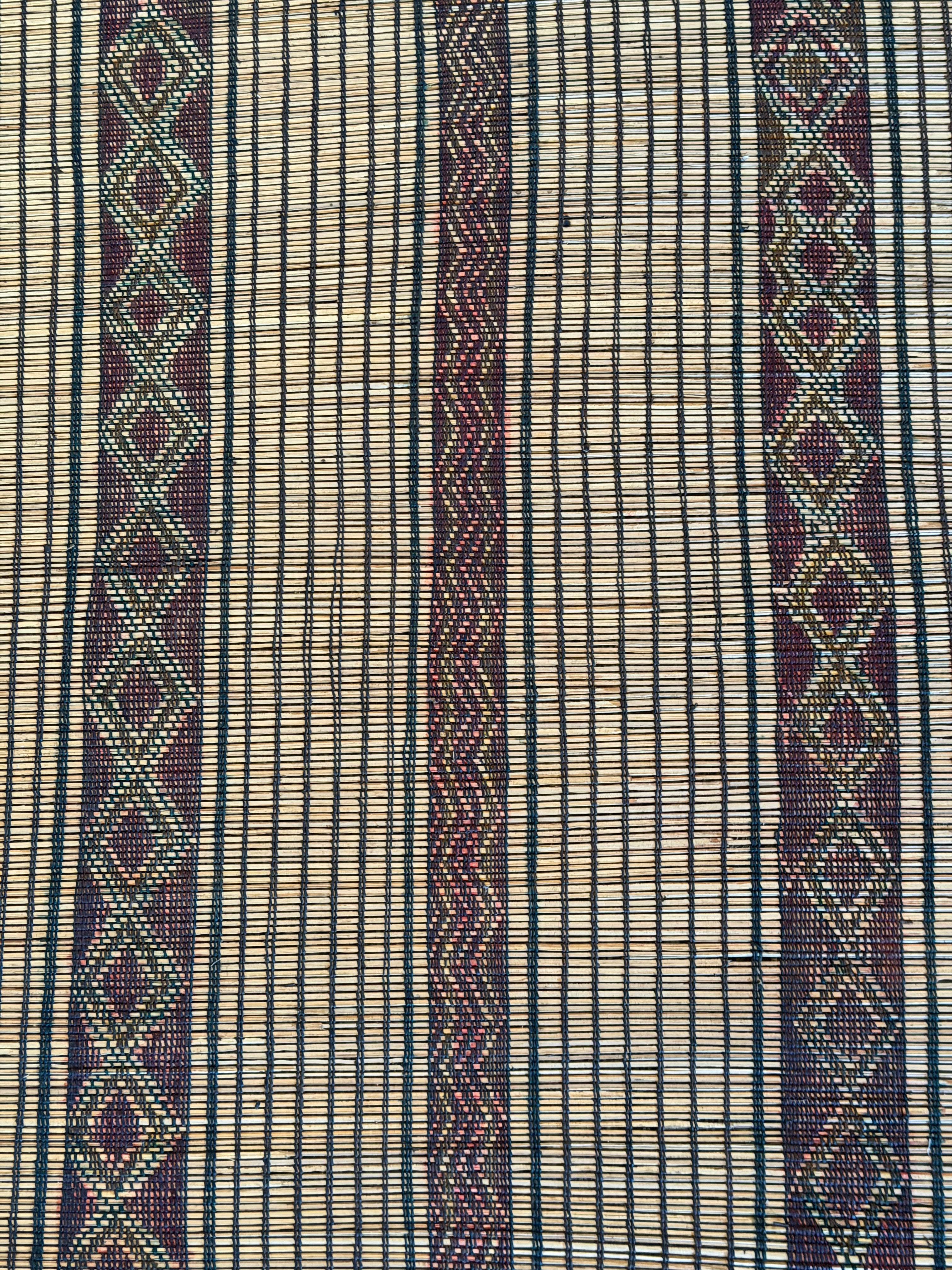 Stuoia di Cuoio e Bambù 300x180cm - S1300