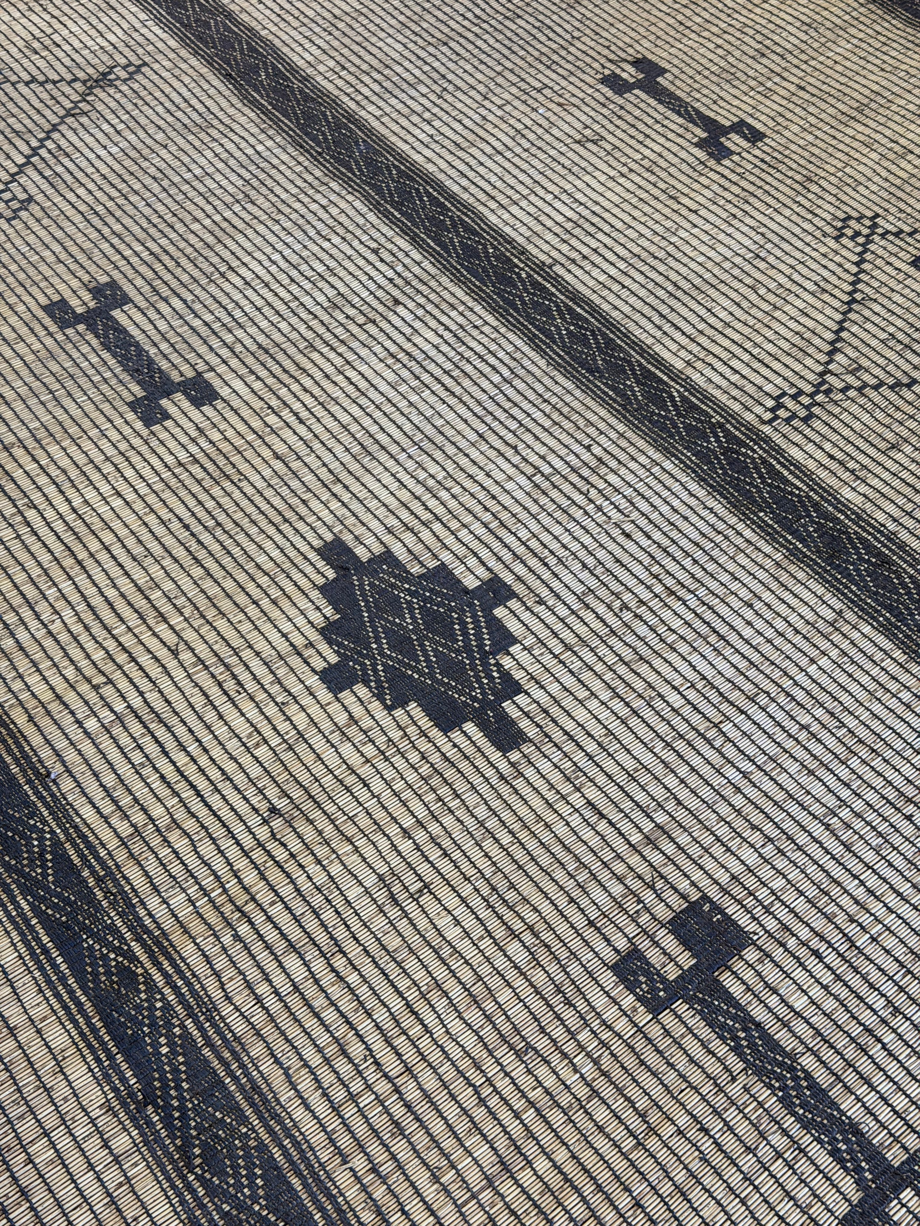 Stuoia di Cuoio e Bambù 500x270cm - S1309