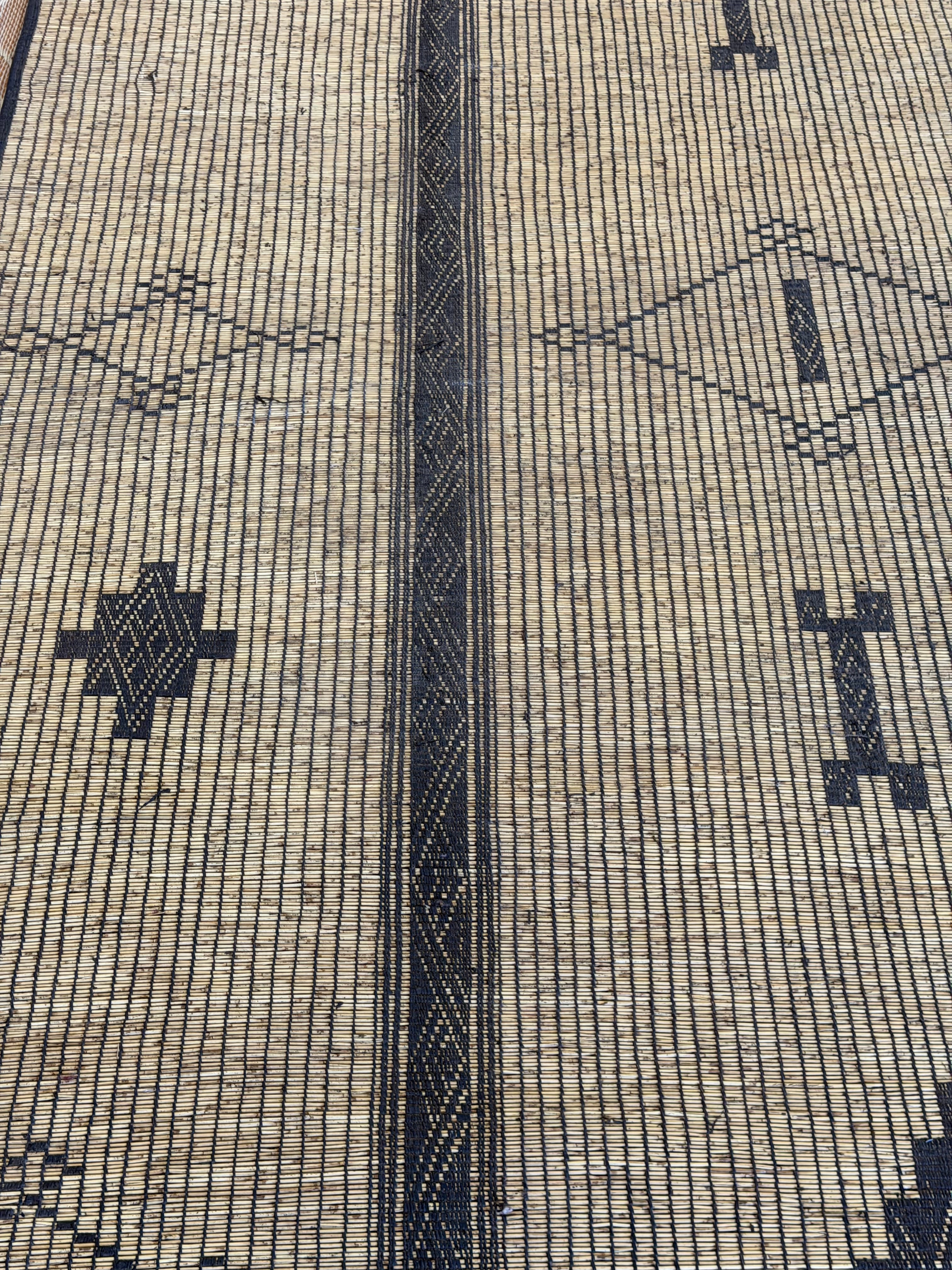 Stuoia di Cuoio e Bambù 500x270cm - S1309