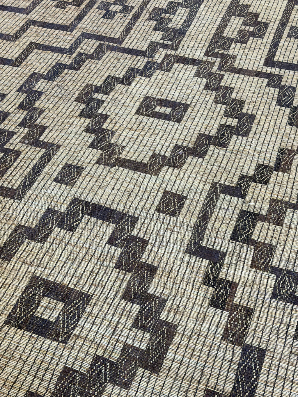 Stuoia di Cuoio e Bambù 500x310cm - S1320