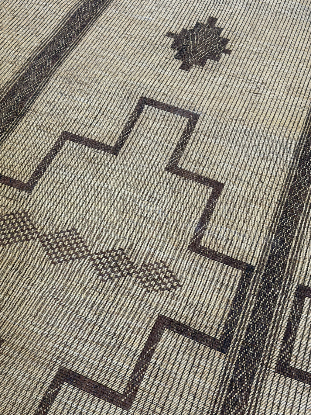 Stuoia di Cuoio e Bambù 500x270cm - S1321