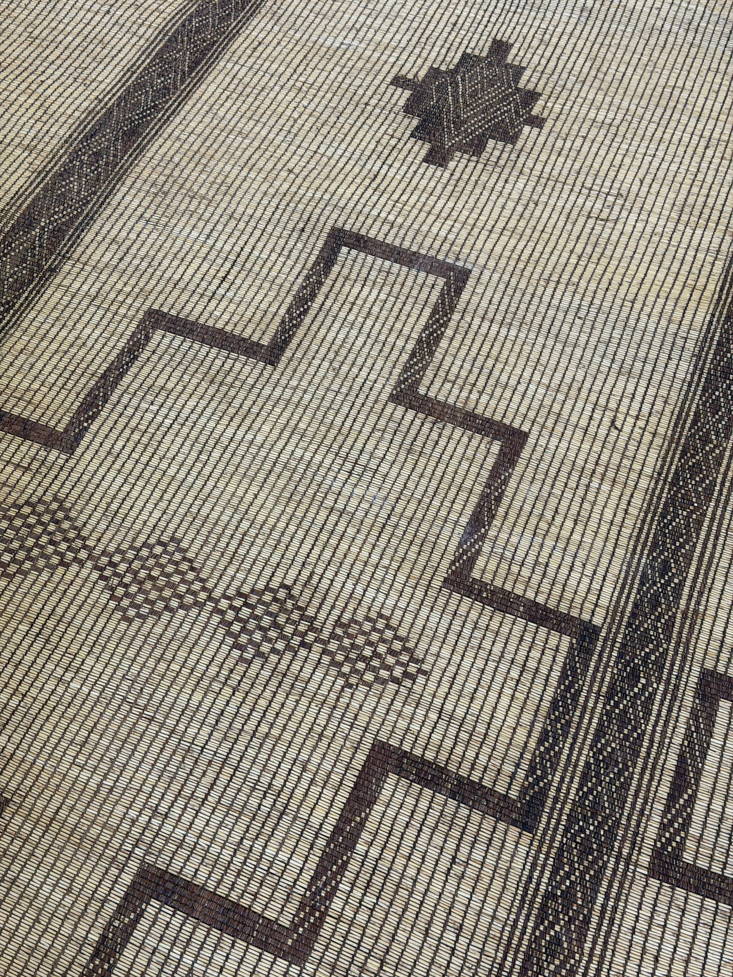 Stuoia di Cuoio e Bambù 500x270cm - S1321