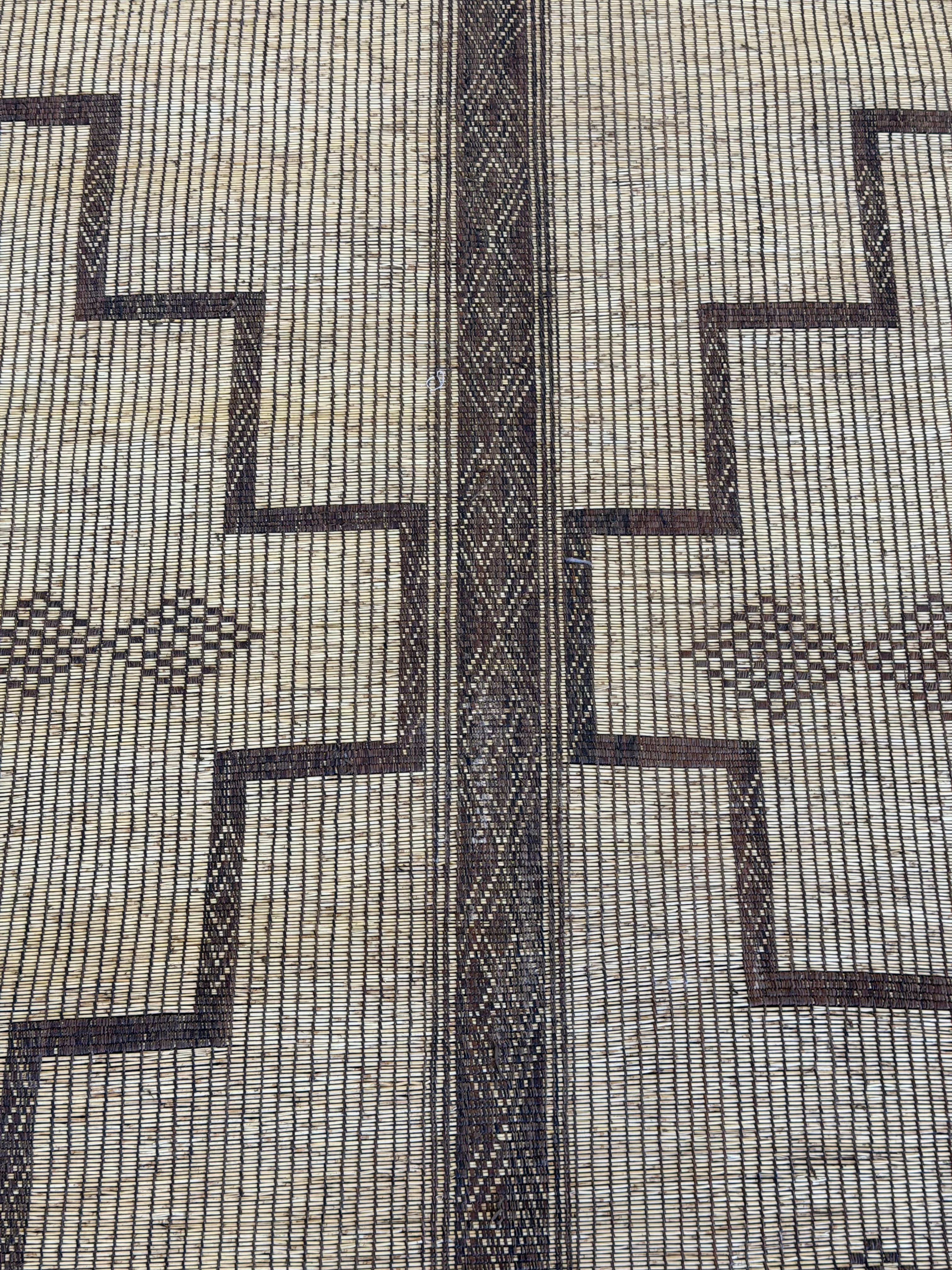 Stuoia di Cuoio e Bambù 500x270cm - S1321