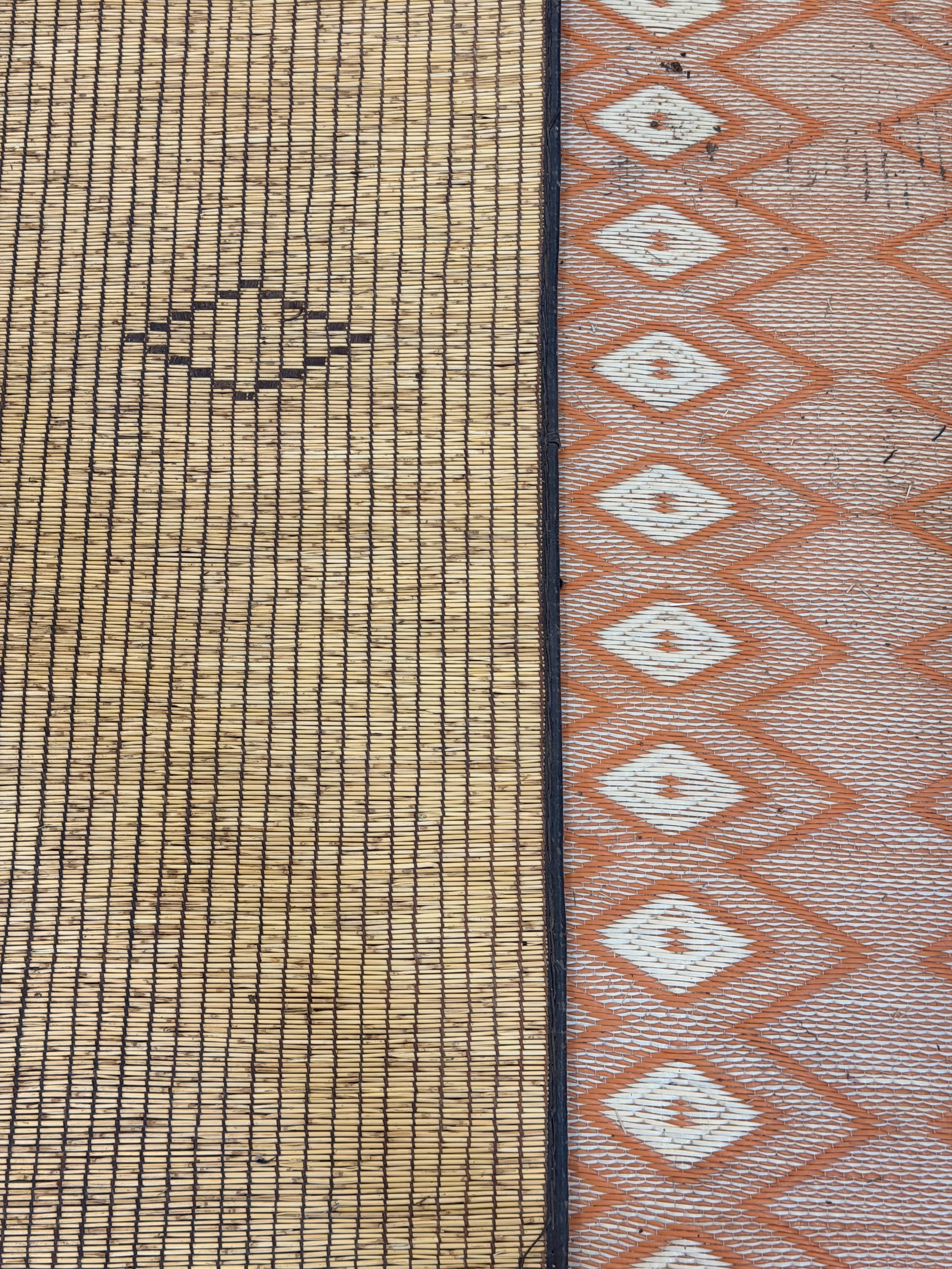 Stuoia di Cuoio e Bambù 470x255cm - S1325