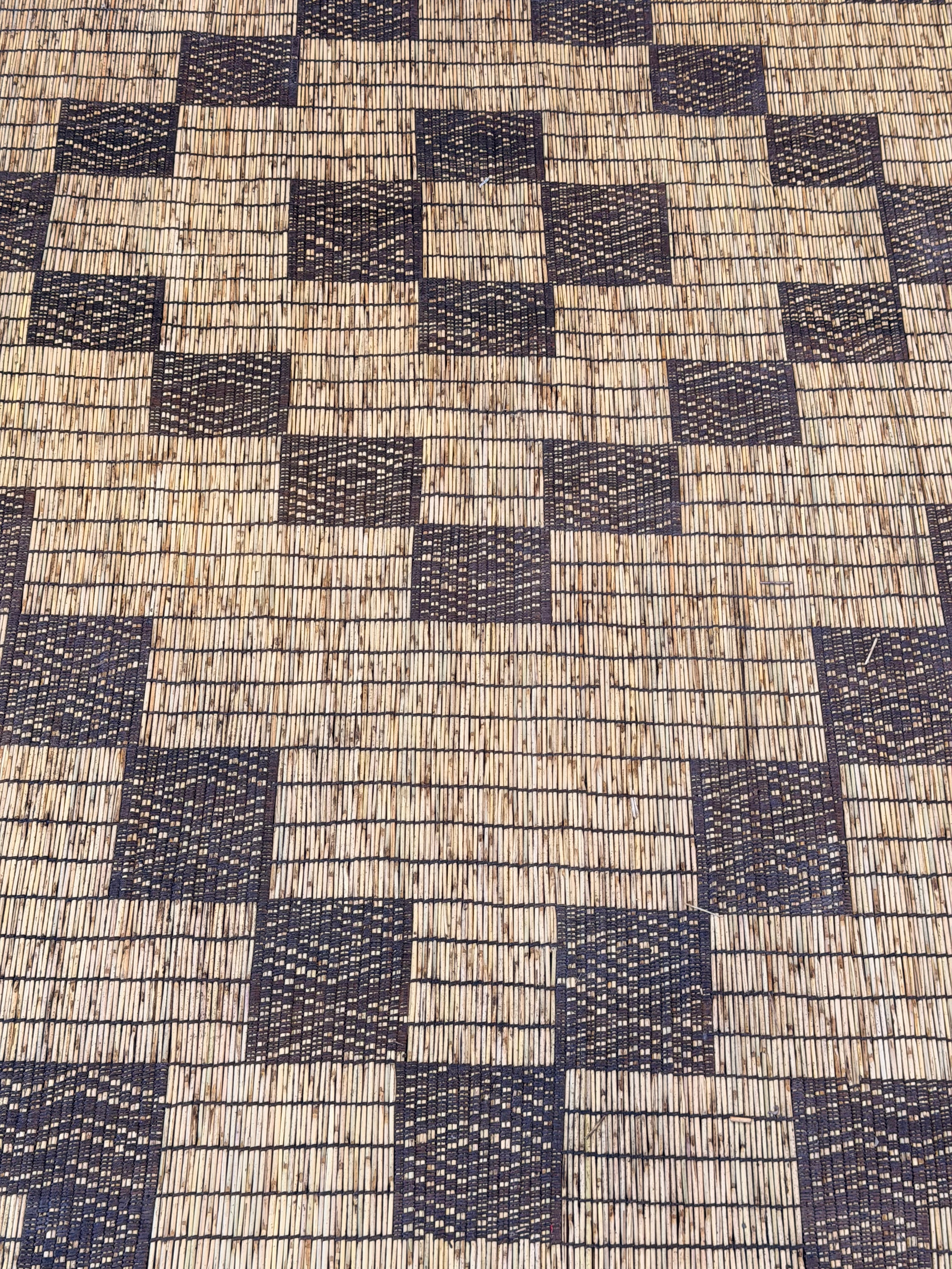 Stuoia di Cuoio e Bambù 500x300cm - S1340