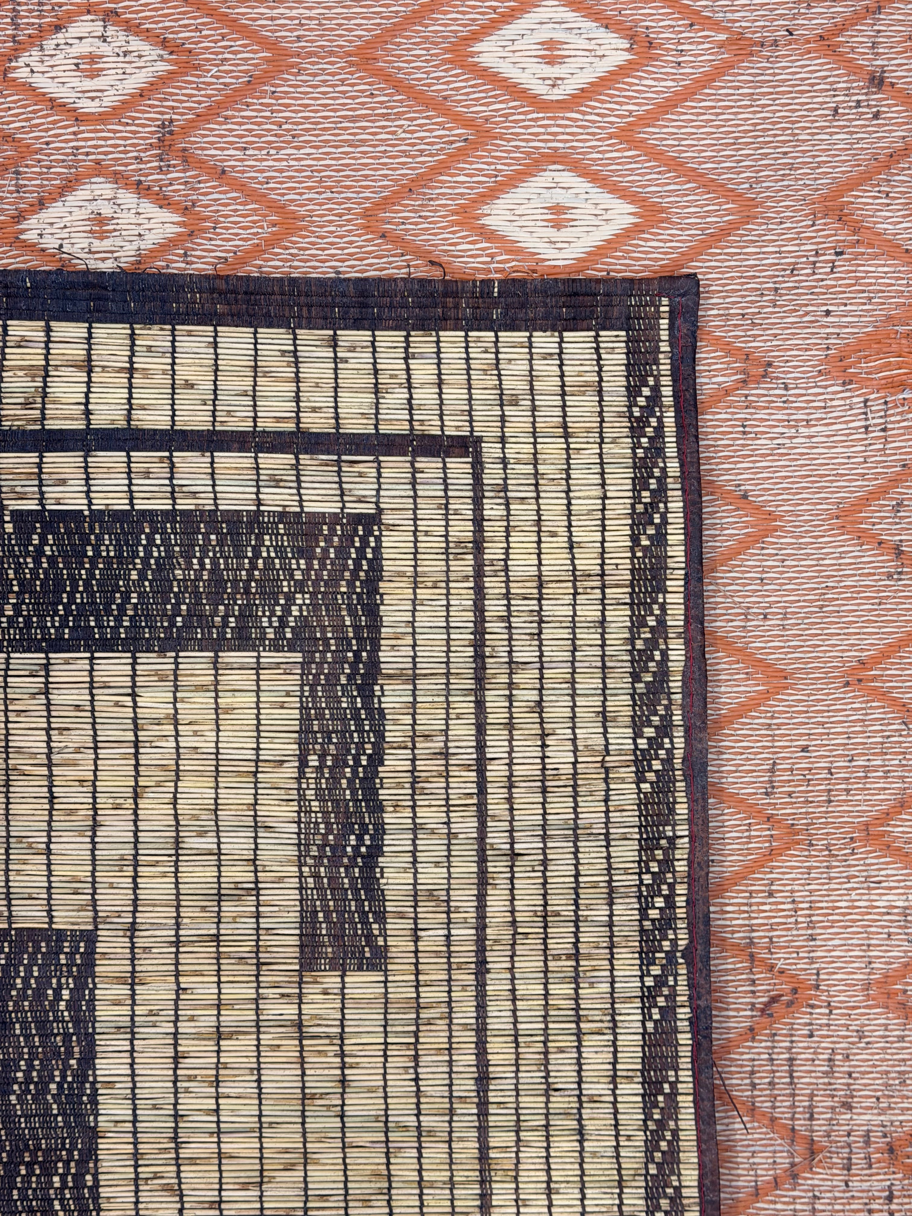 Stuoia di Cuoio e Bambù 500x300cm - S1340