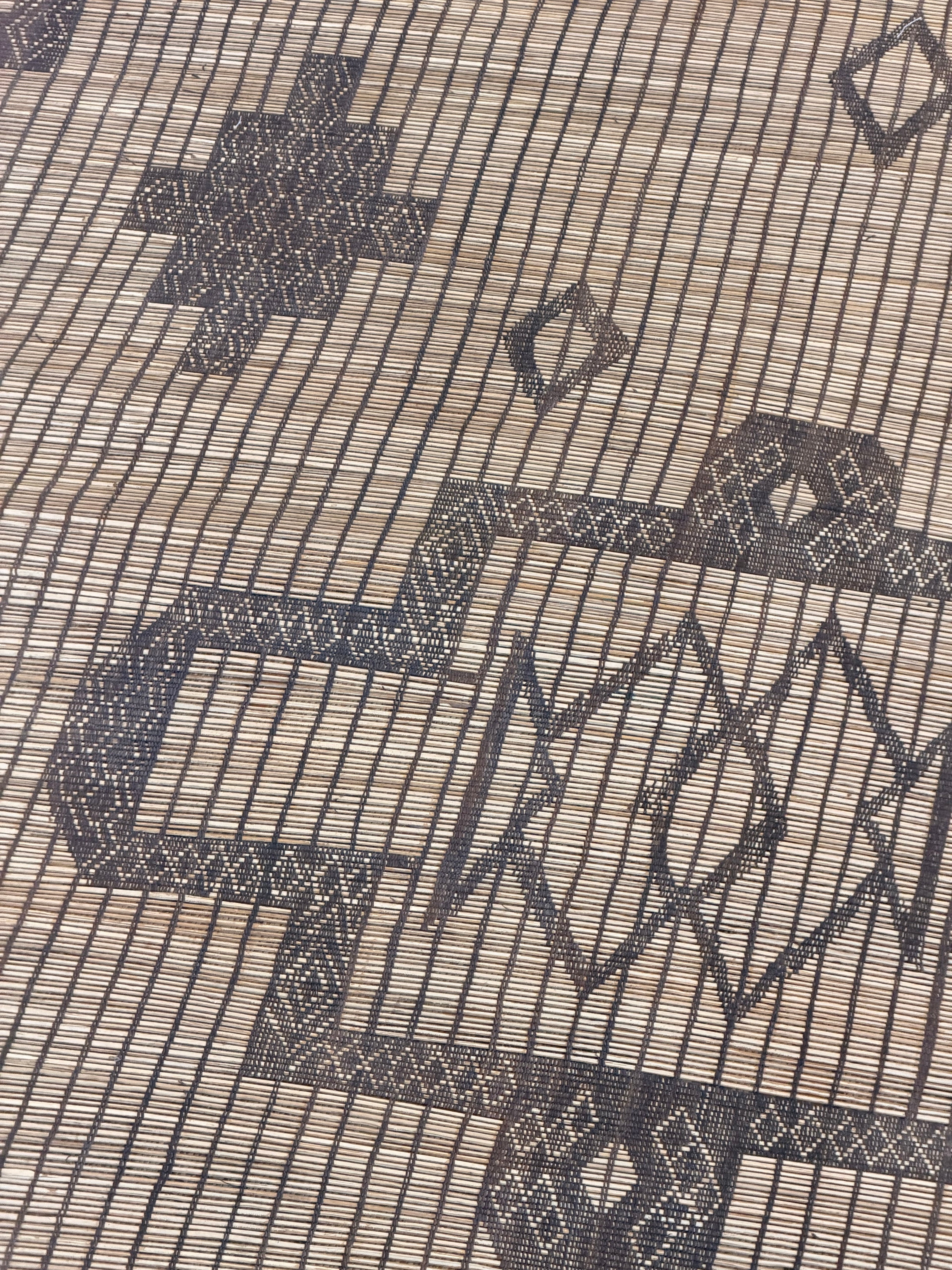 Stuoia di Cuoio e Bambù 440x300cm - S1345