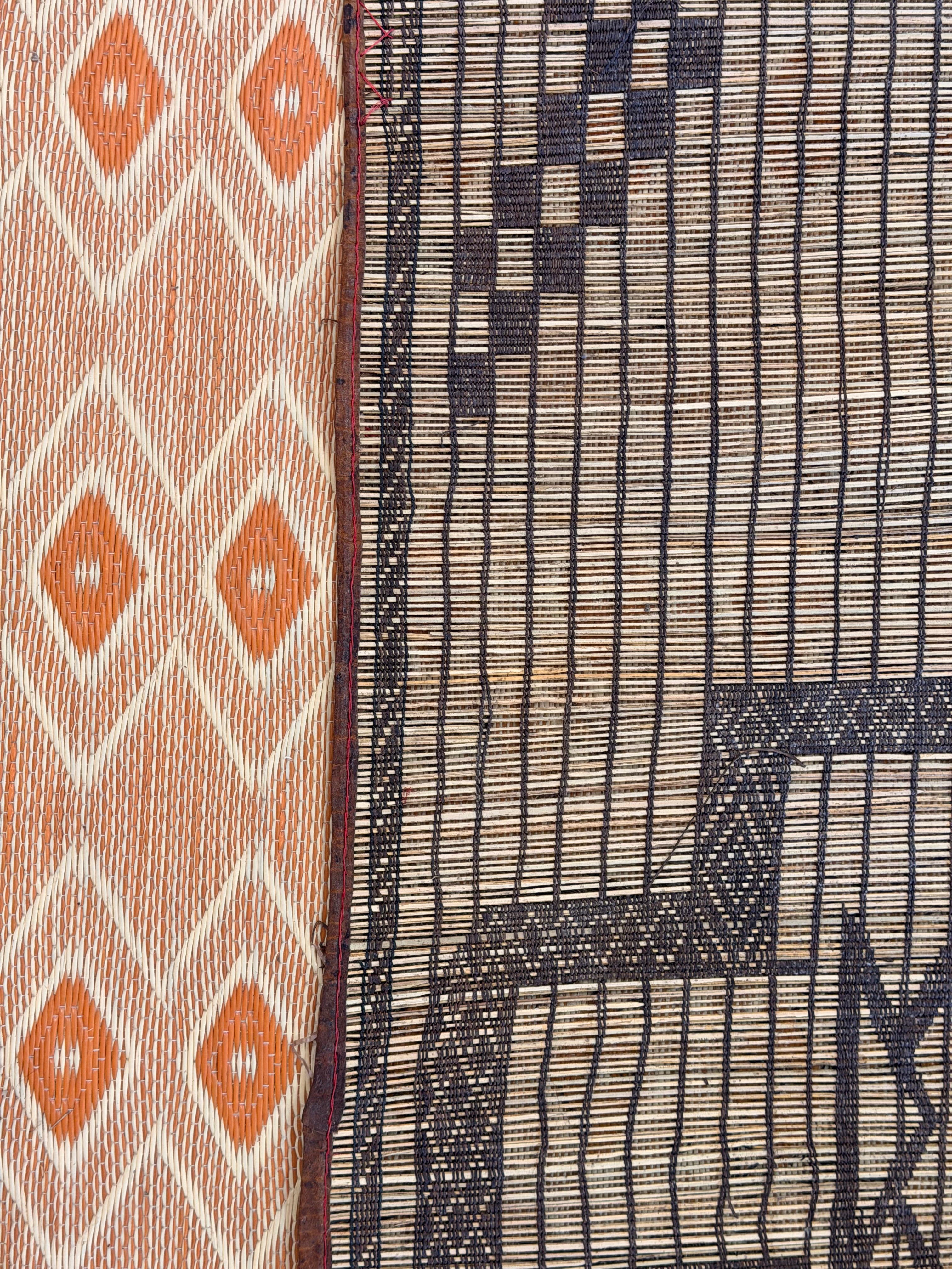 Stuoia di Cuoio e Bambù 440x300cm - S1345