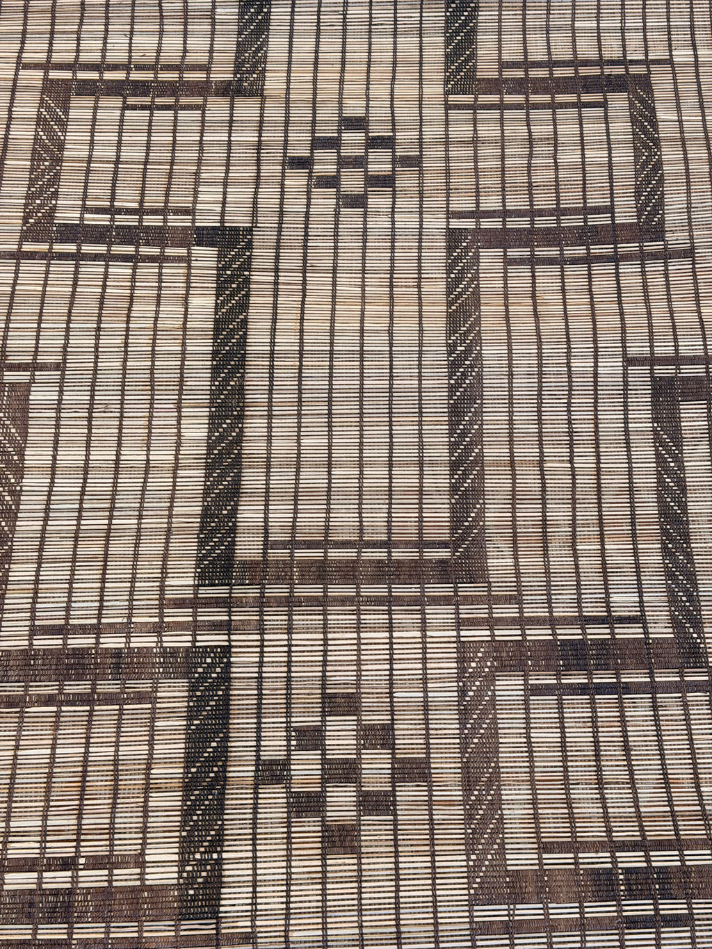Stuoia di Cuoio e Bambù 530x315cm - S1350
