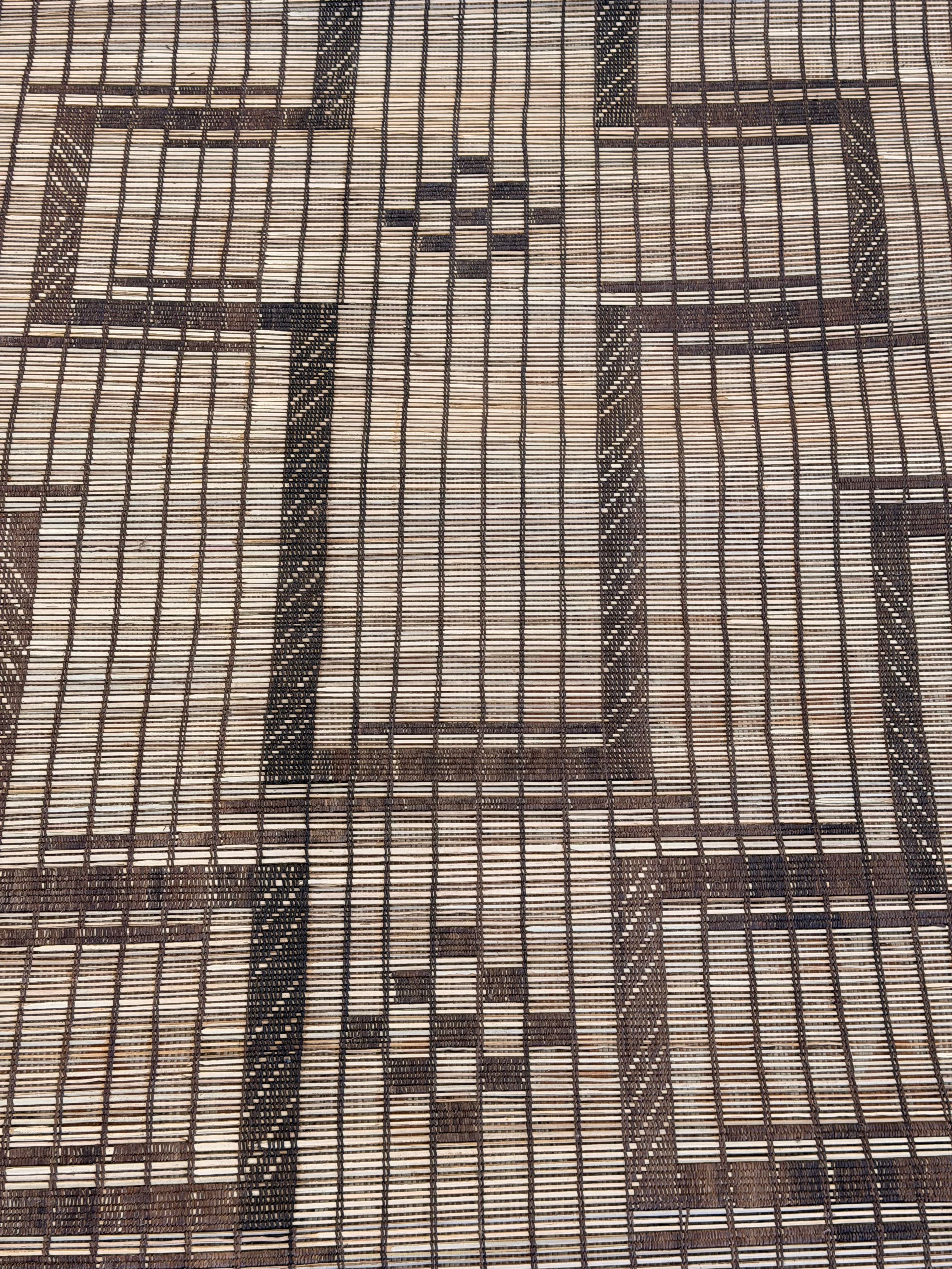 Stuoia di Cuoio e Bambù 530x315cm - S1350