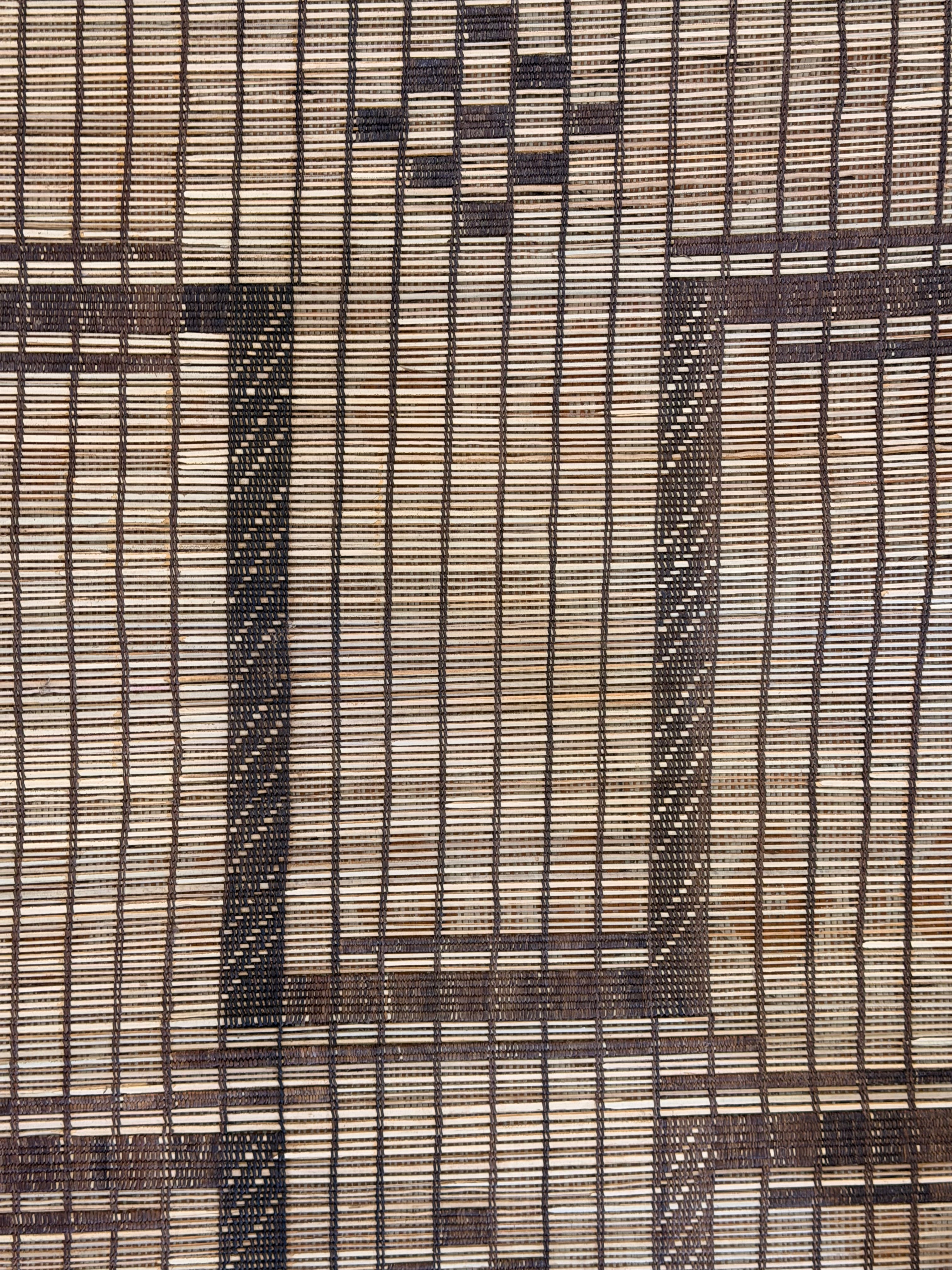 Stuoia di Cuoio e Bambù 530x315cm - S1350