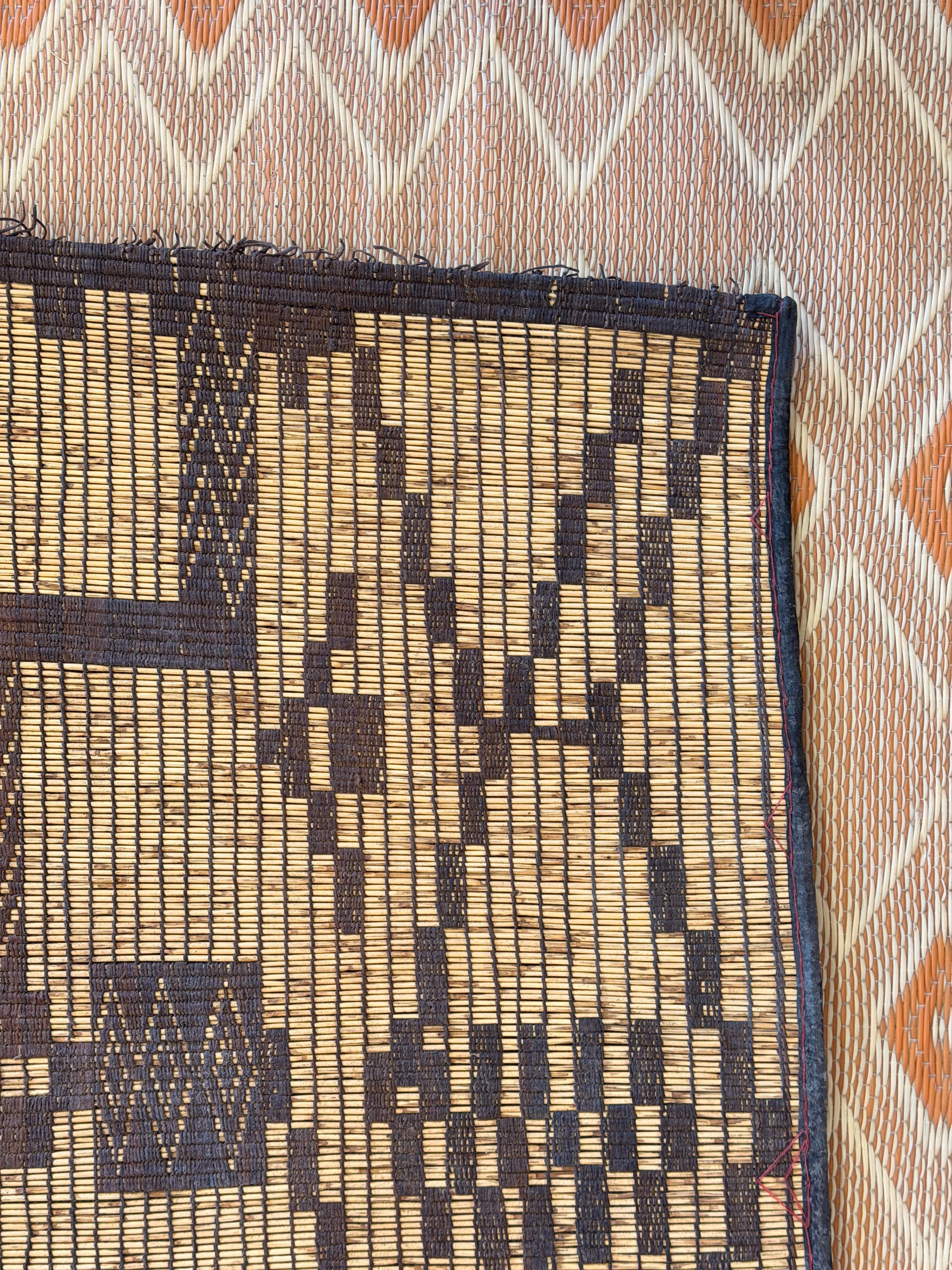 Stuoia di Cuoio e Bambù 500x300cm - S1360