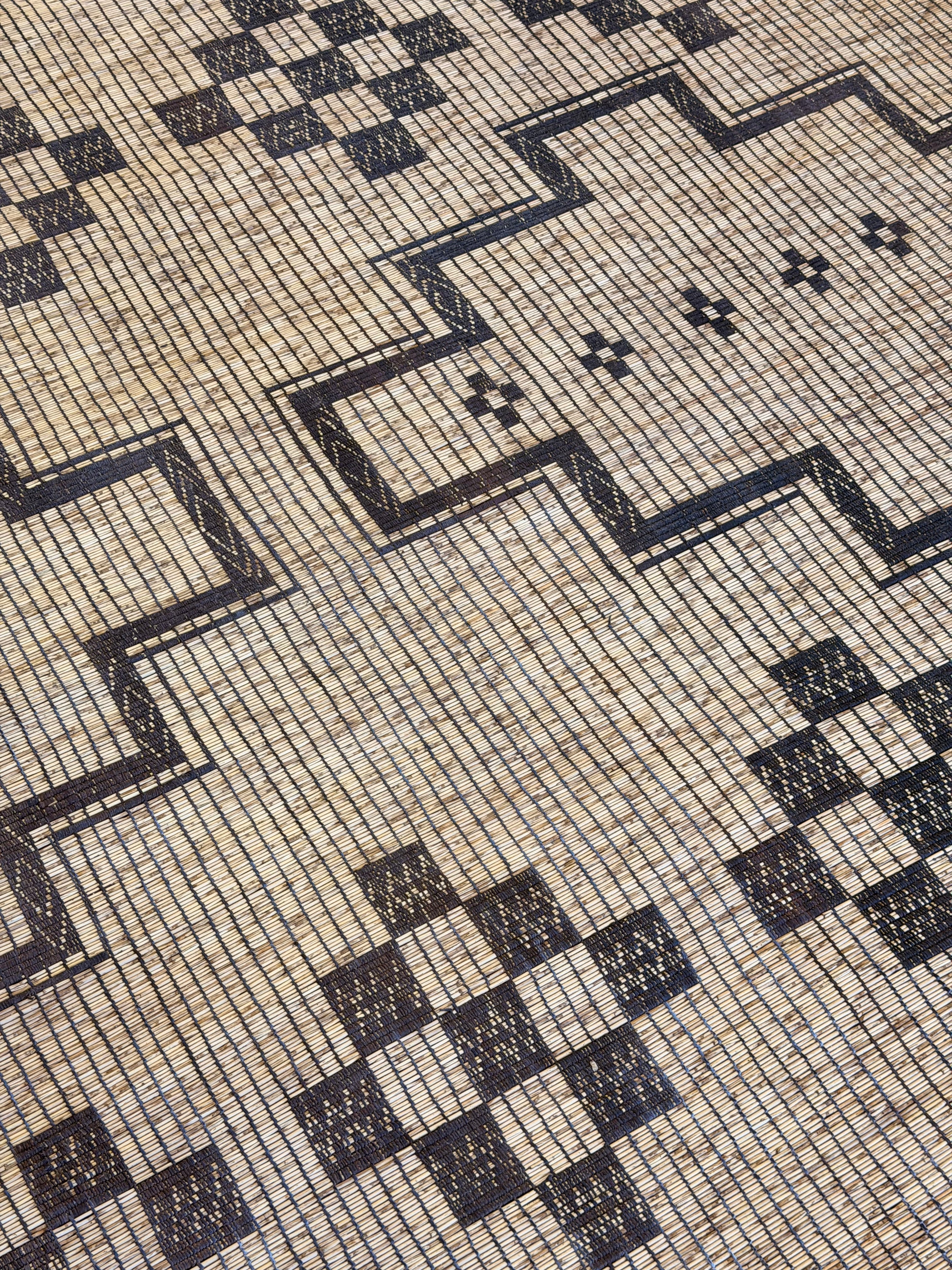 Stuoia di Cuoio e Bambù 450x290cm - S1367