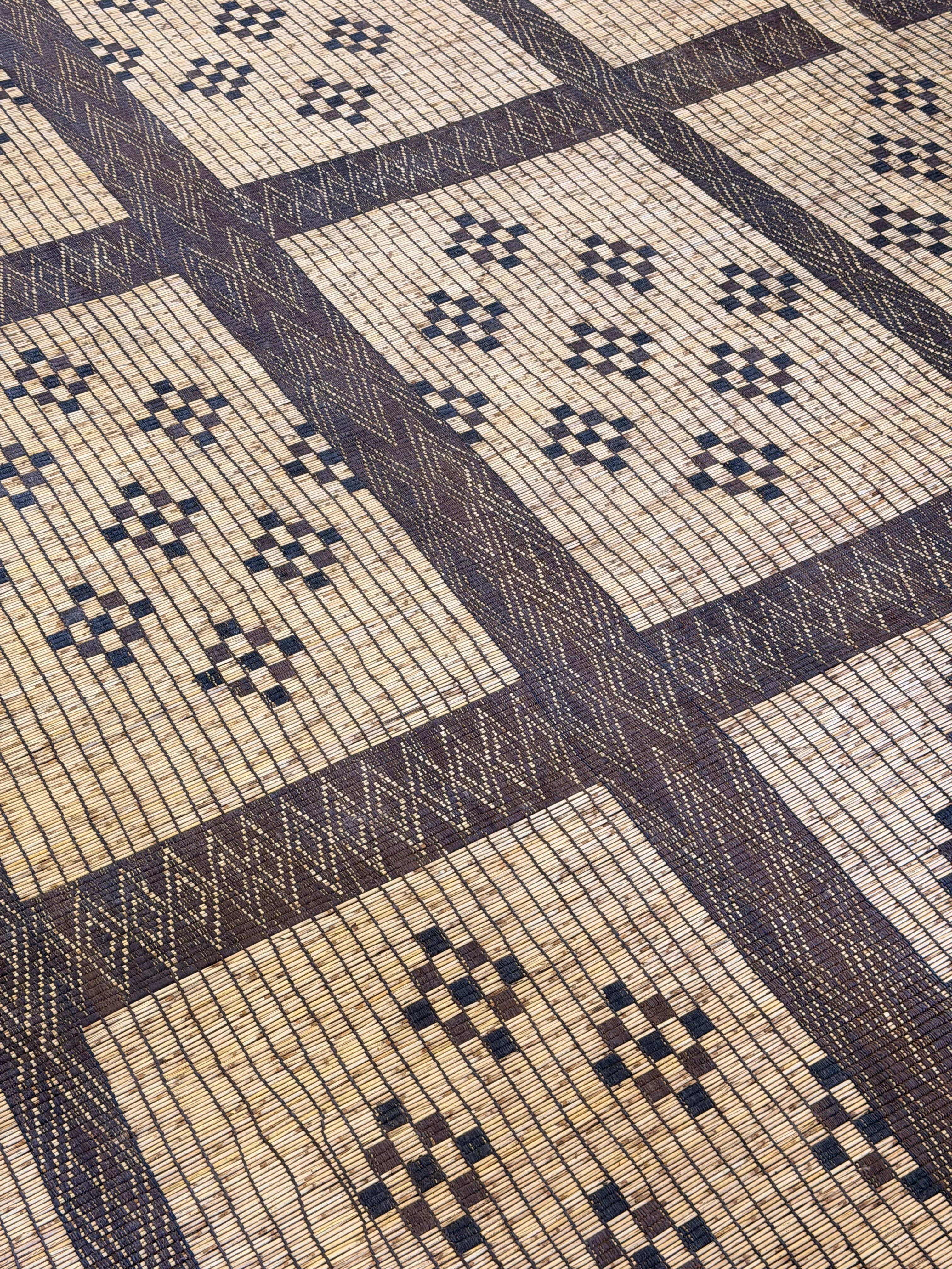 Stuoia di Cuoio e Bambù 500x340cm - S1375