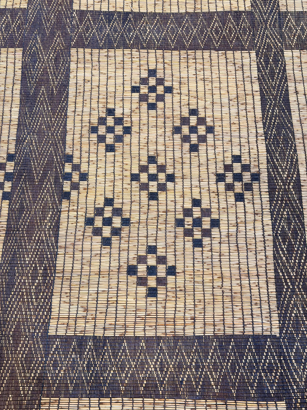 Stuoia di Cuoio e Bambù 500x340cm - S1375