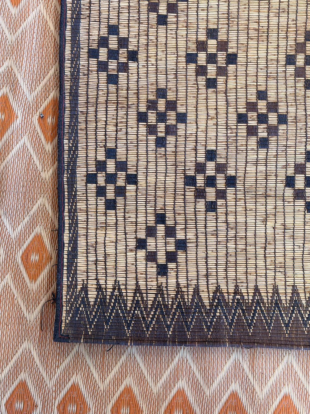 Stuoia di Cuoio e Bambù 500x340cm - S1375