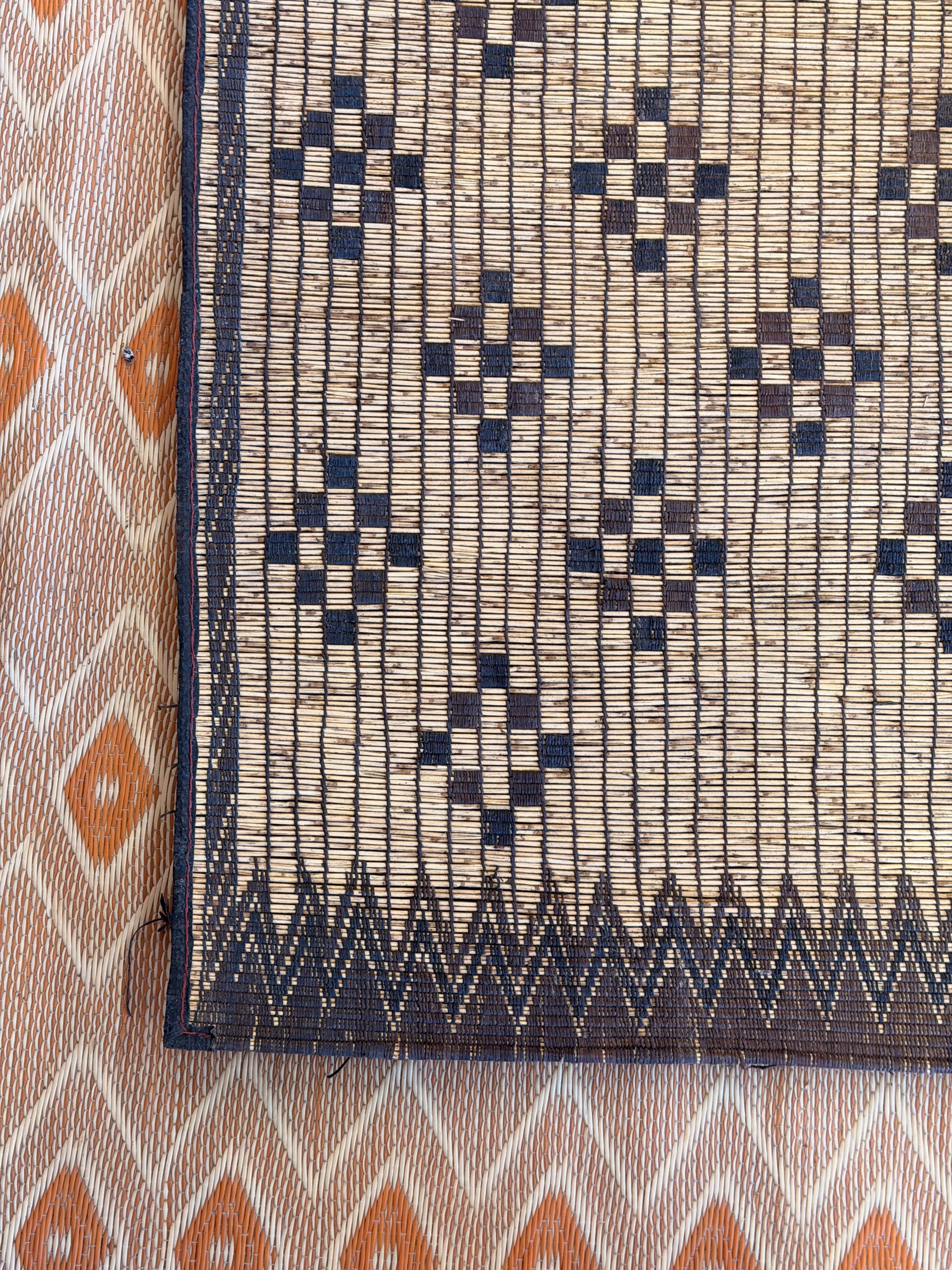 Stuoia di Cuoio e Bambù 500x340cm - S1375