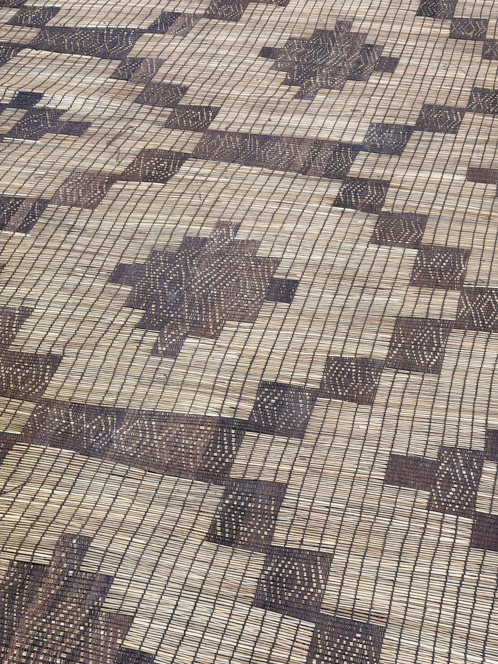 Stuoia di Cuoio e Bambù 400x320cm - S1390