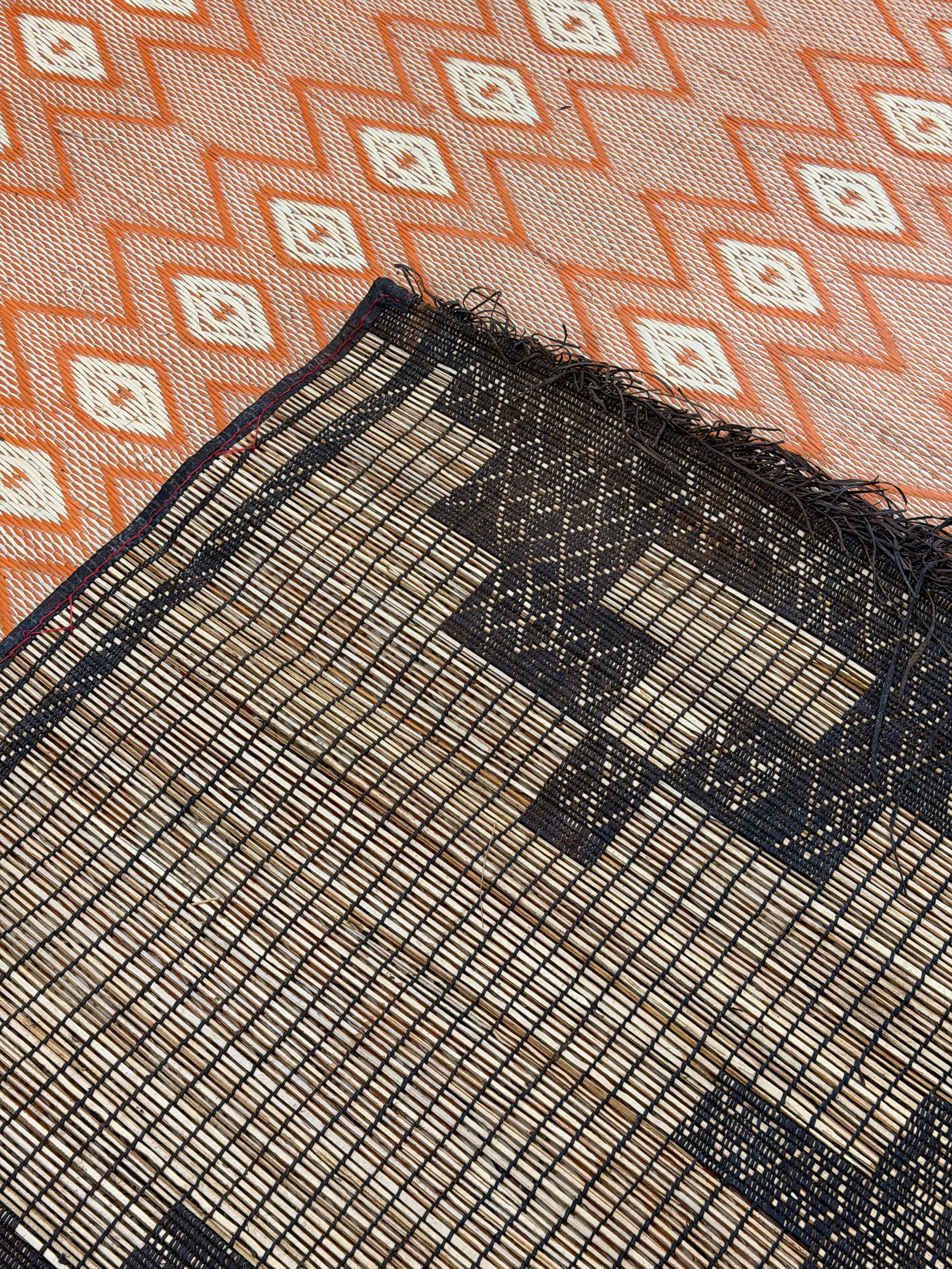 Stuoia di Cuoio e Bambù 500x300cm - S1402