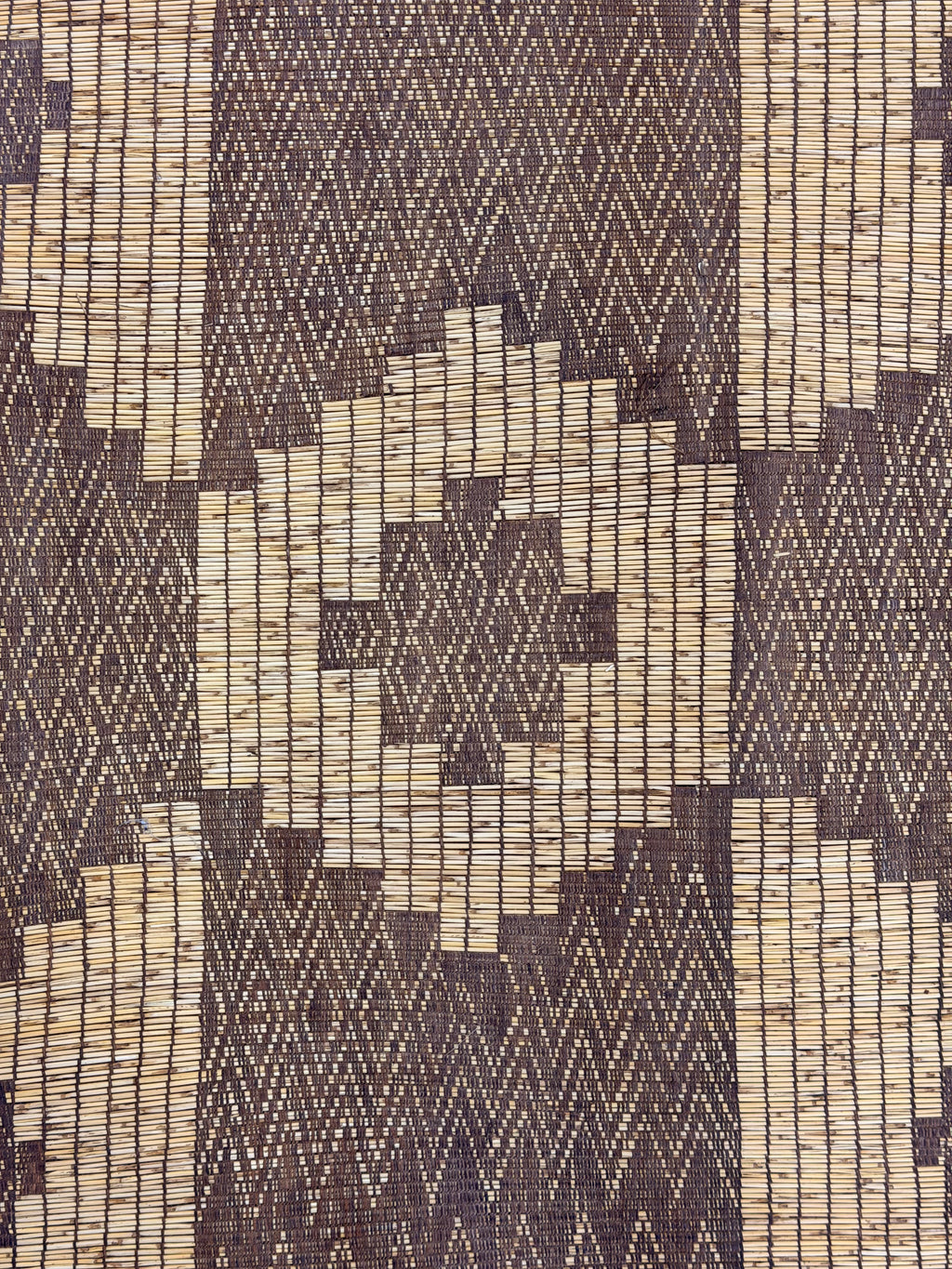 Stuoia di Cuoio e Bambù 465x315cm - S1403