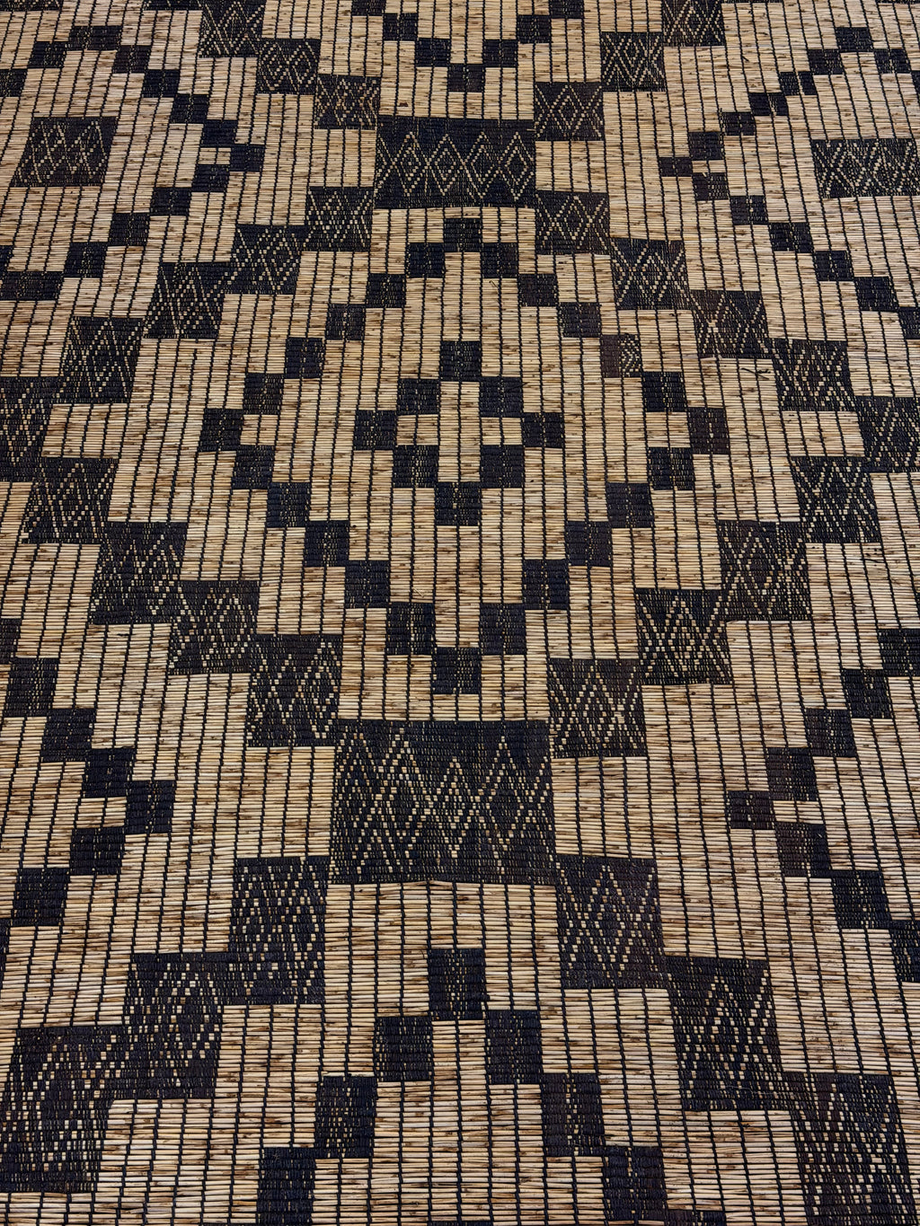 Stuoia di Cuoio e Bambù 525x305cm - S1405