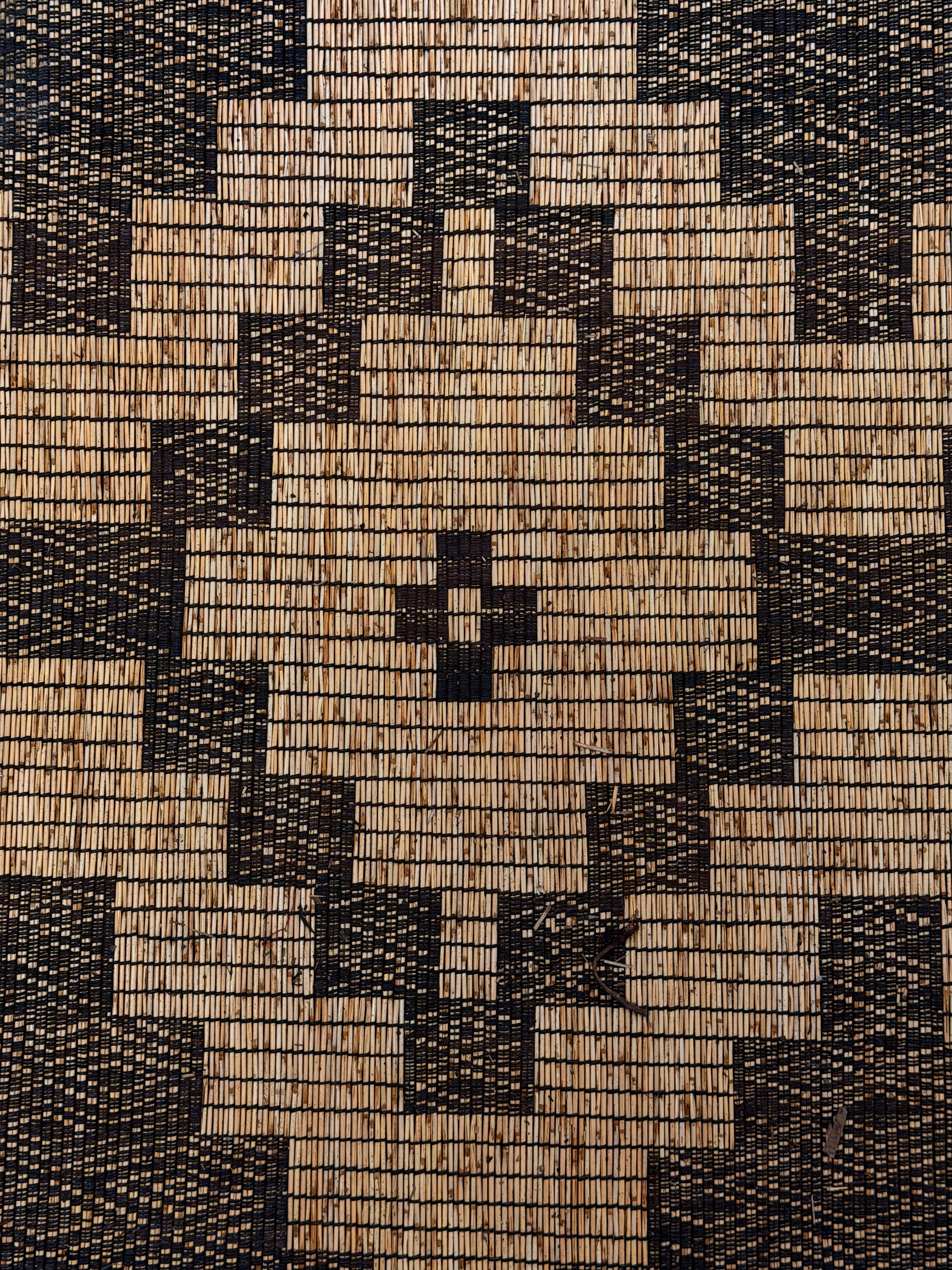 Stuoia di Cuoio e Bambù 510x305cm - S1407