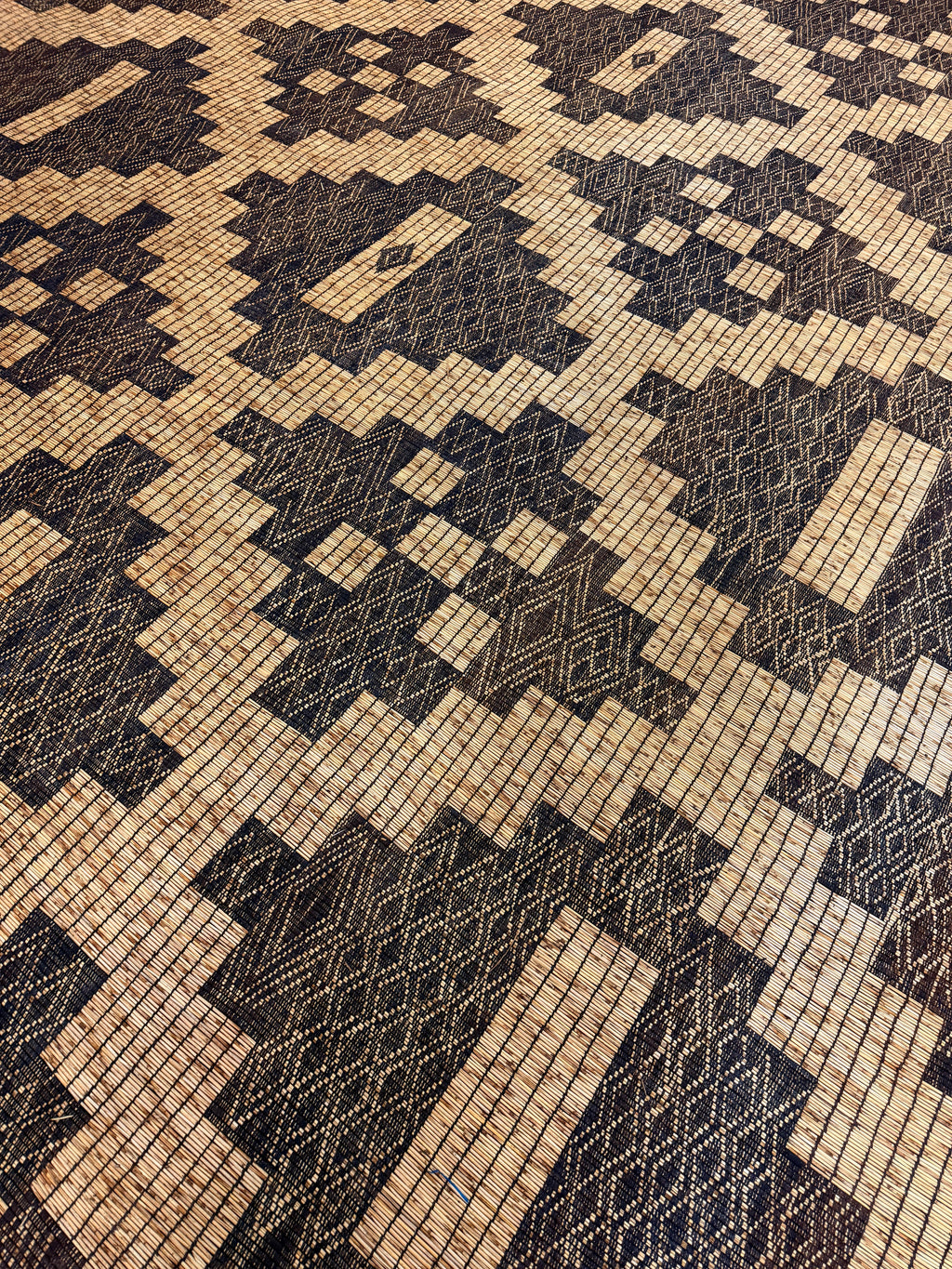 Stuoia di Cuoio e Bambù 505x300cm - S1408