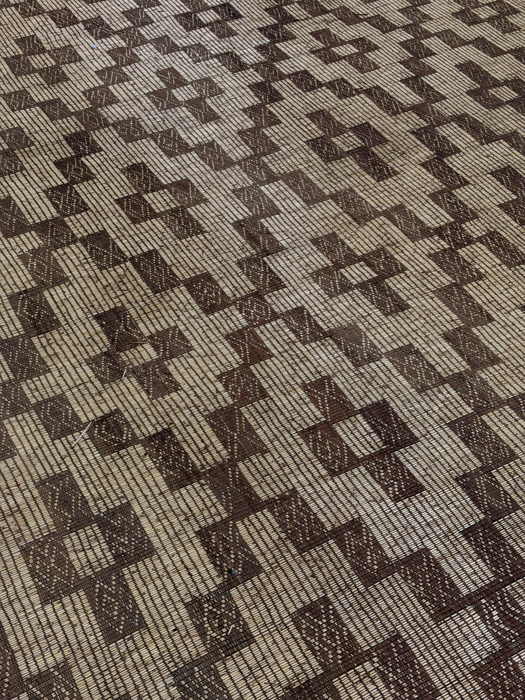 Stuoia di Cuoio e Bambù 685x380cm - S1415
