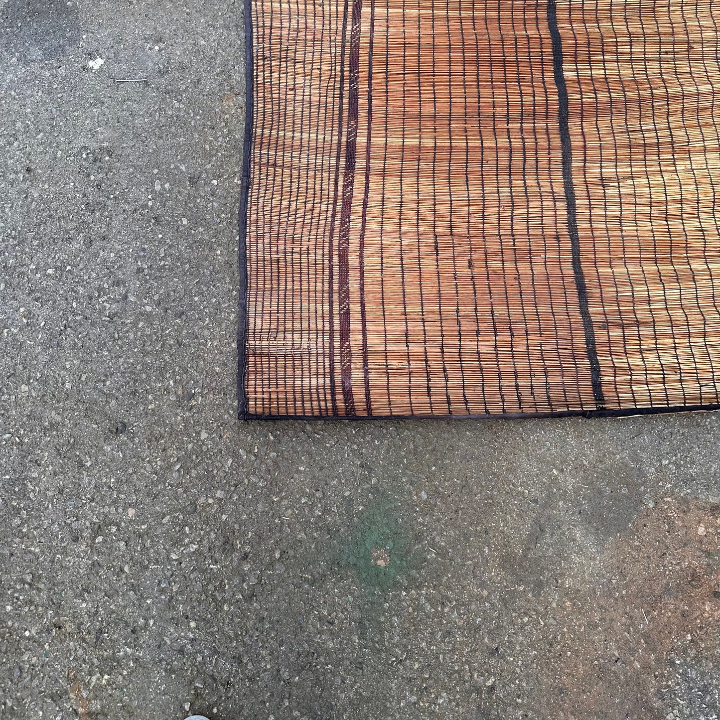 Stuoia di pelle e bambù 410x270cm - S1025